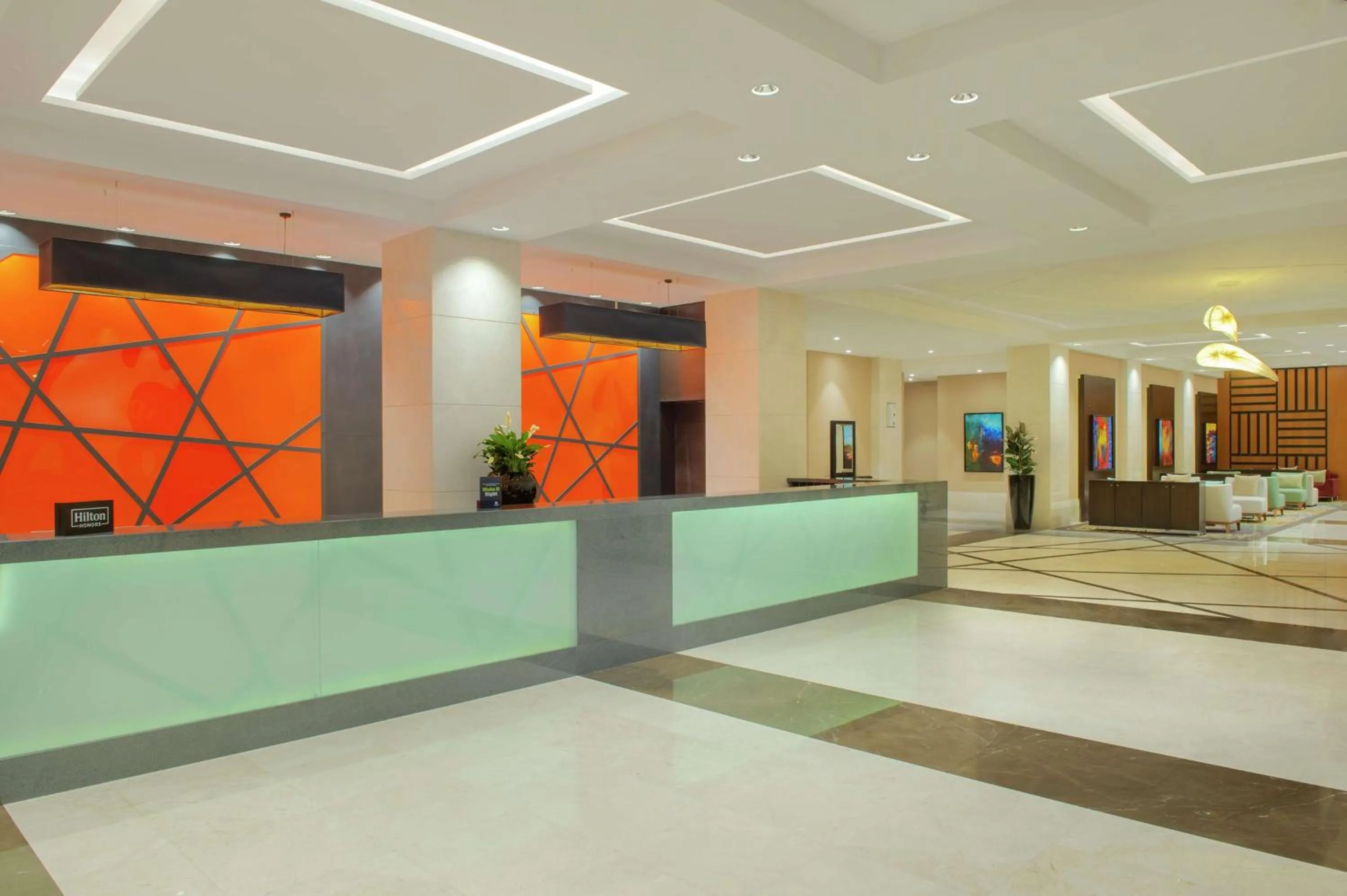 Lobby or reception in DoubleTree By Hilton Doha - Al Sadd