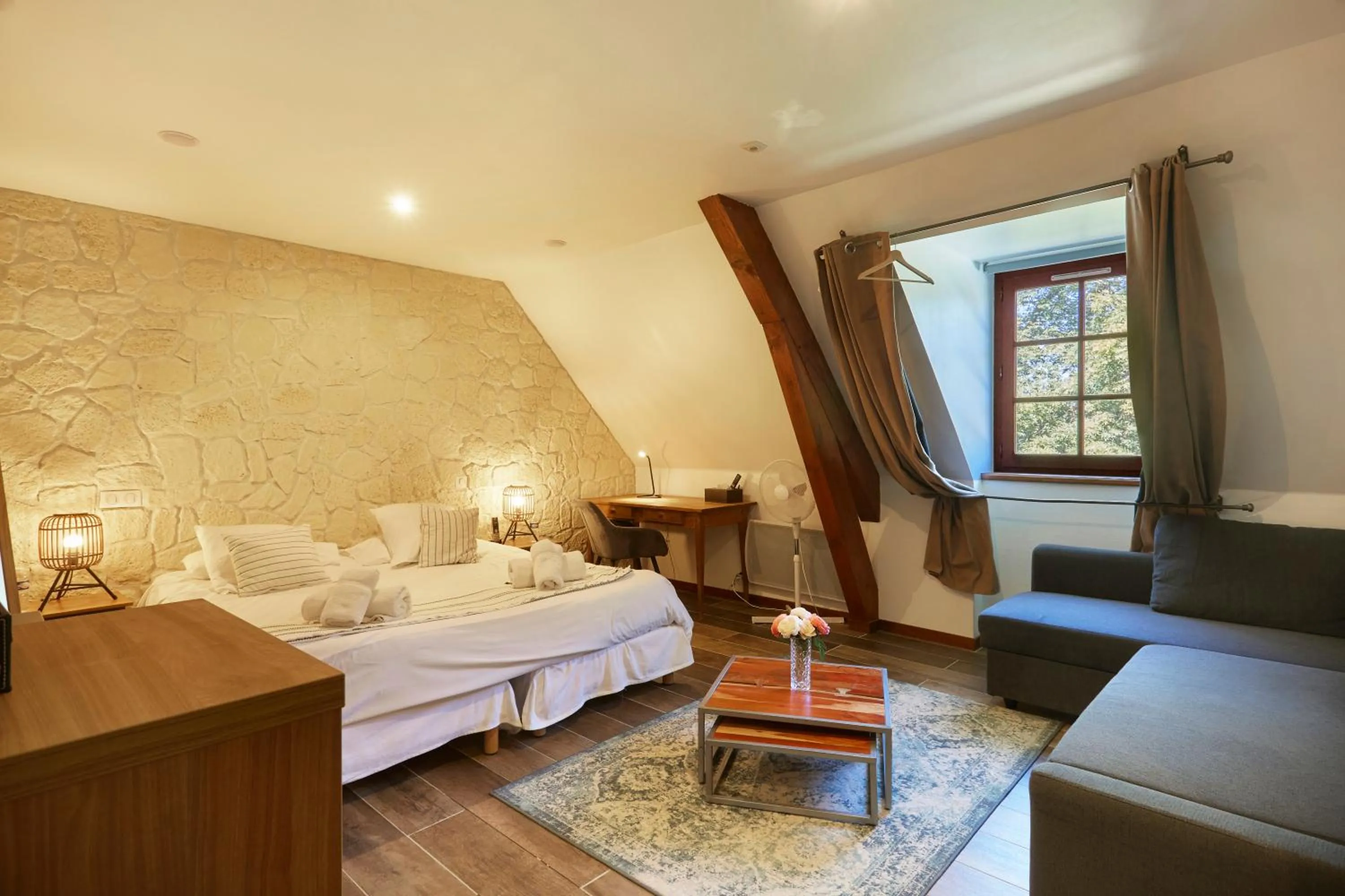 Bed in Domaine de Bersaillin