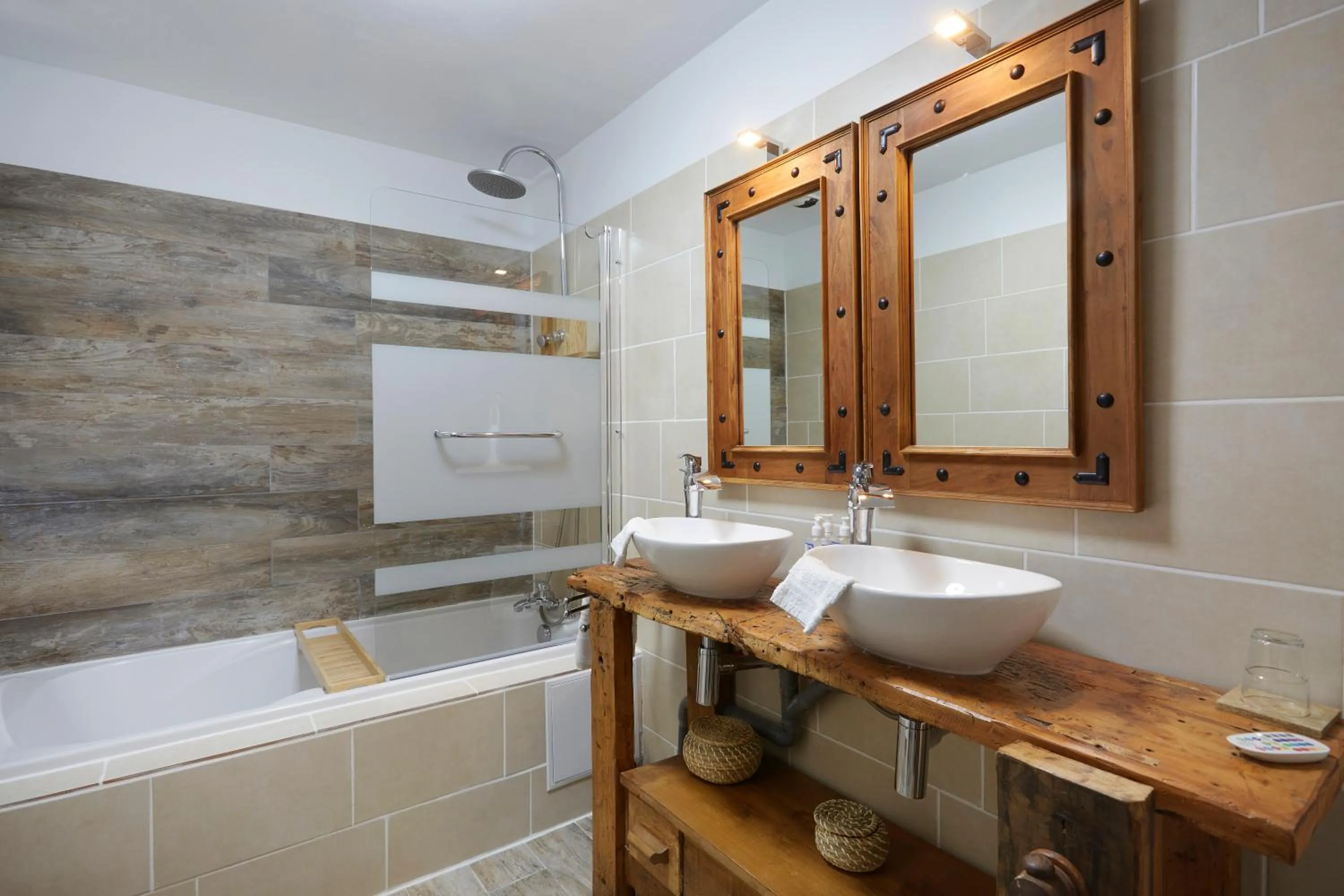 Bathroom in Domaine de Bersaillin