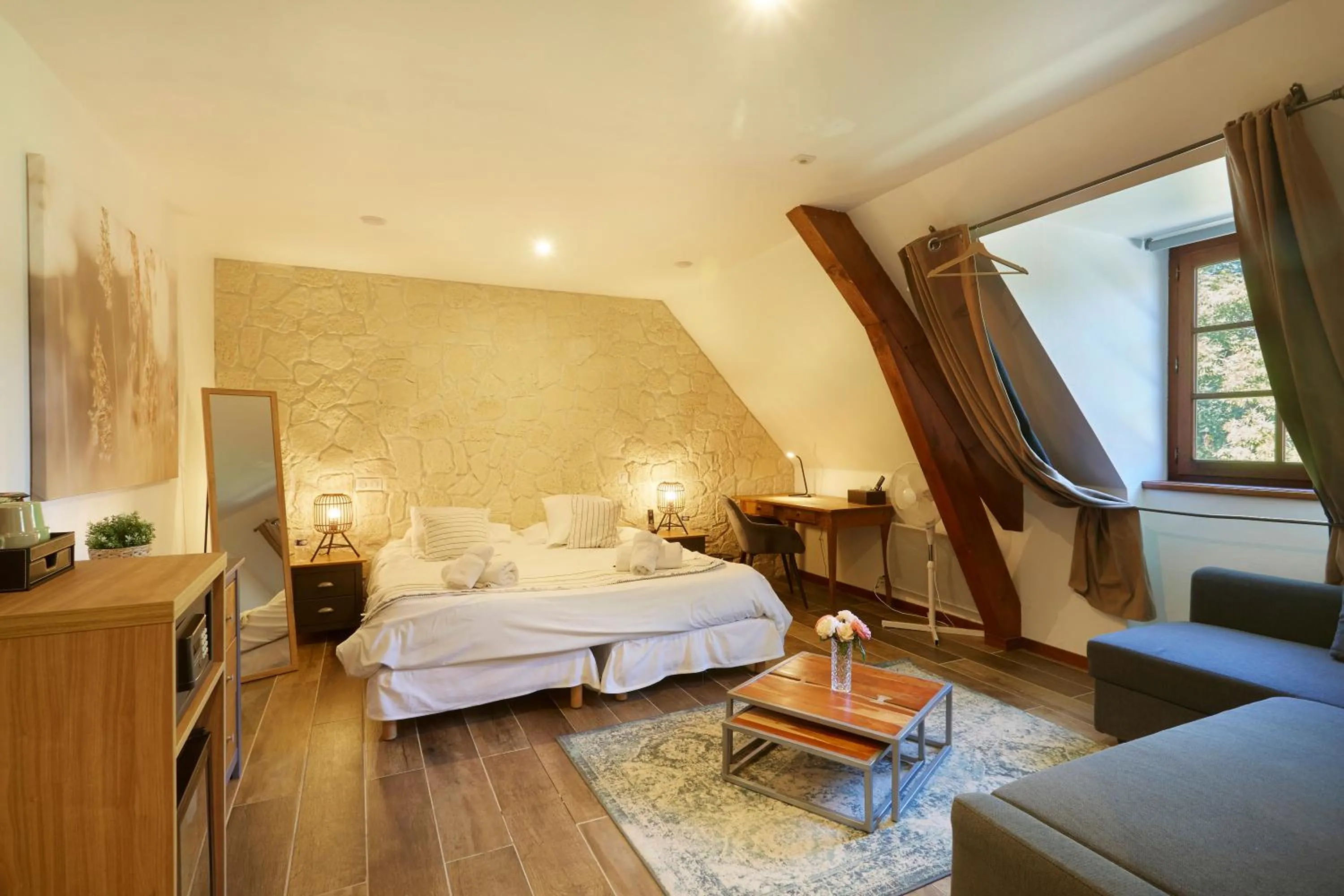 Bed in Domaine de Bersaillin