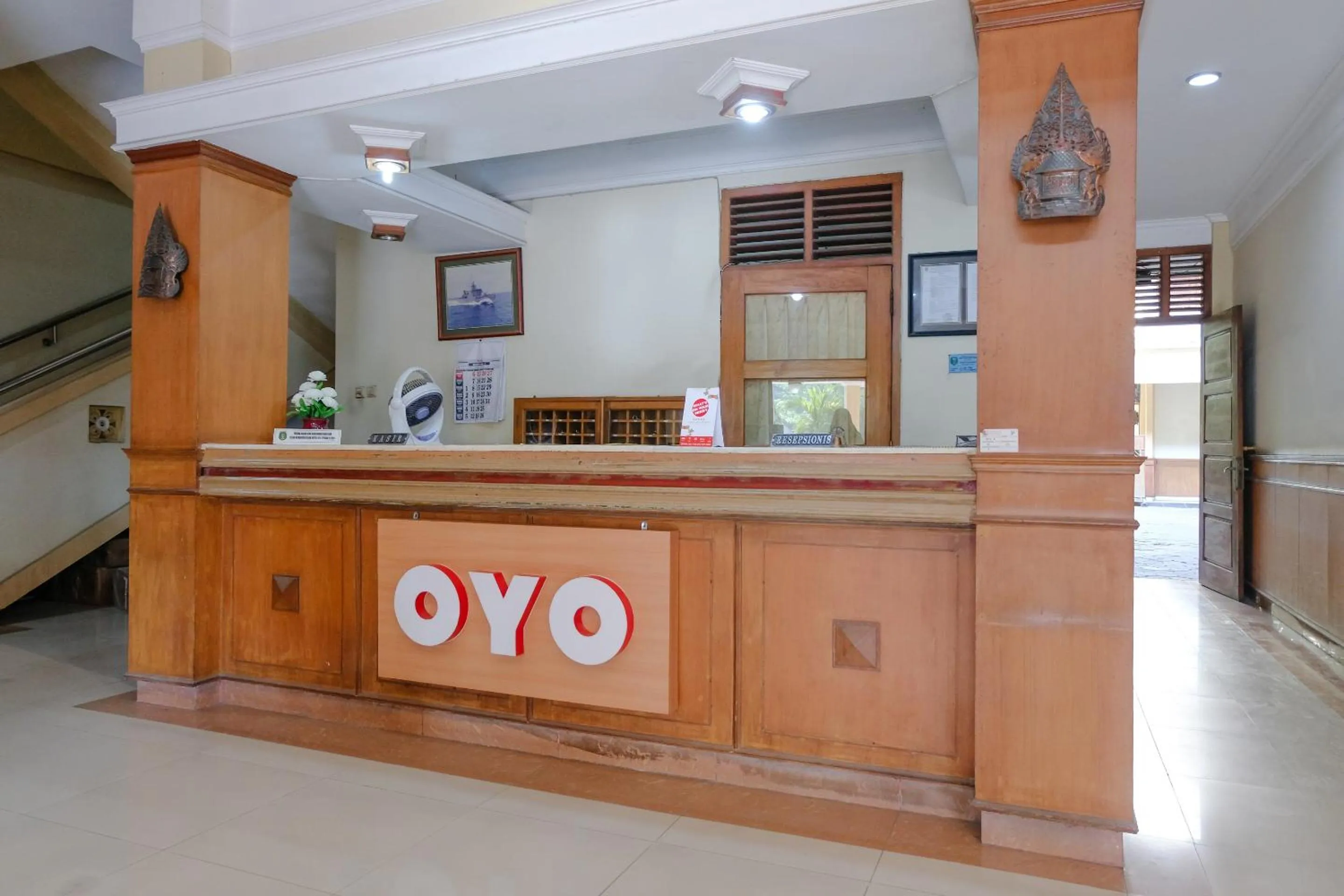 Lobby or reception in OYO 1803 Hotel Sarangan Permai