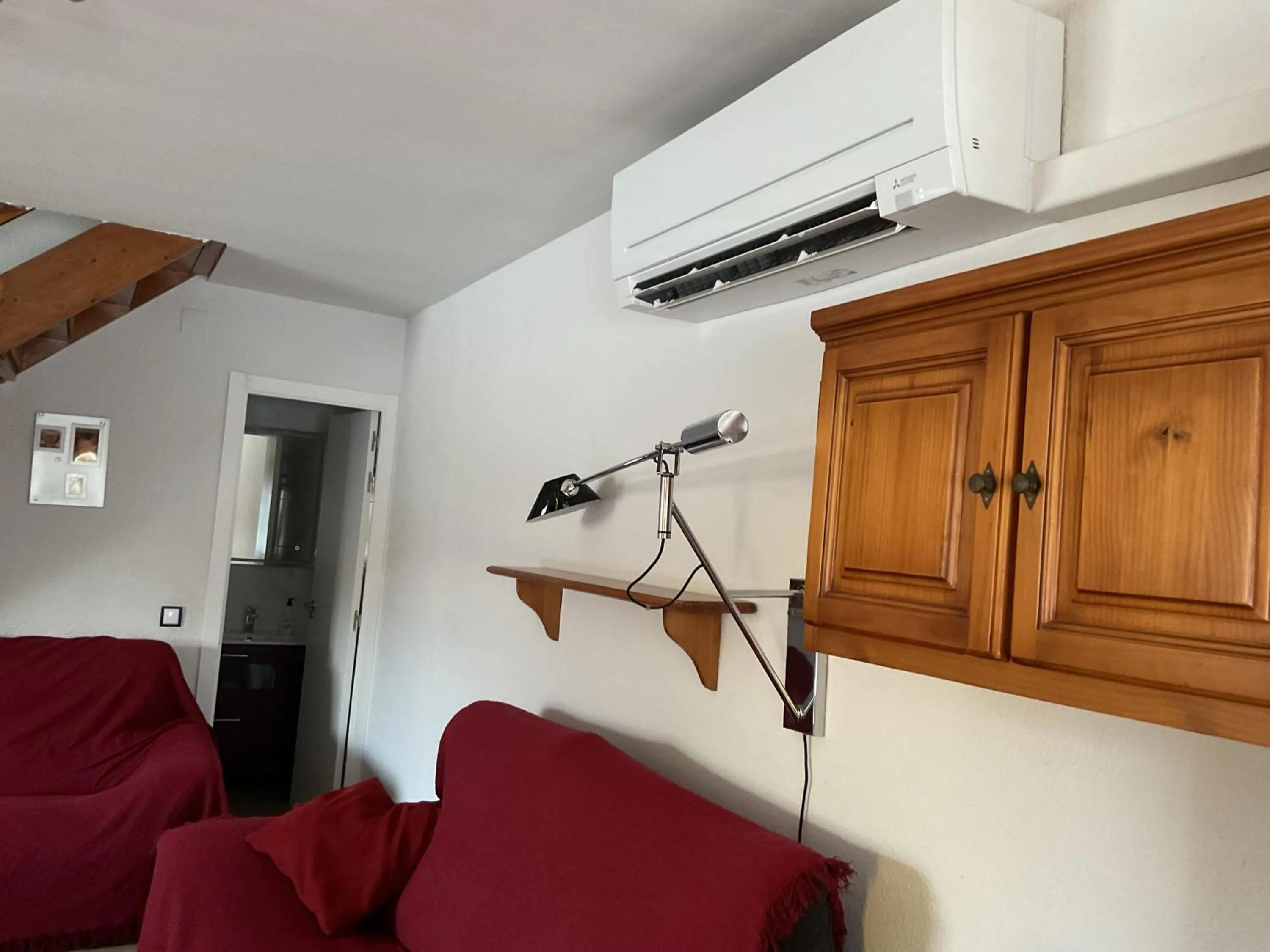 Living room in Casa con Gran Piscina particular cerca playa