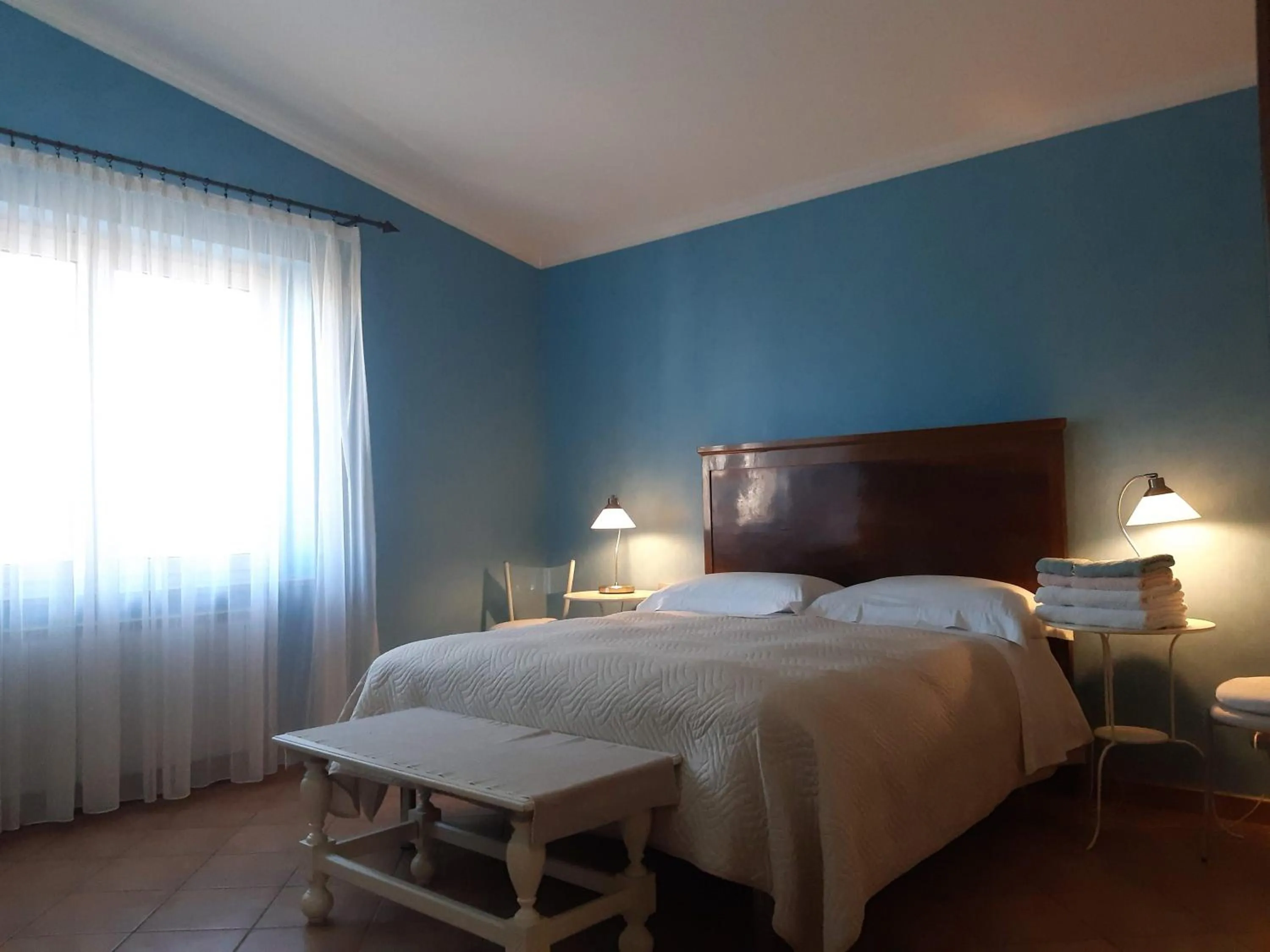 Bathroom, Bed in Fabiola B & B