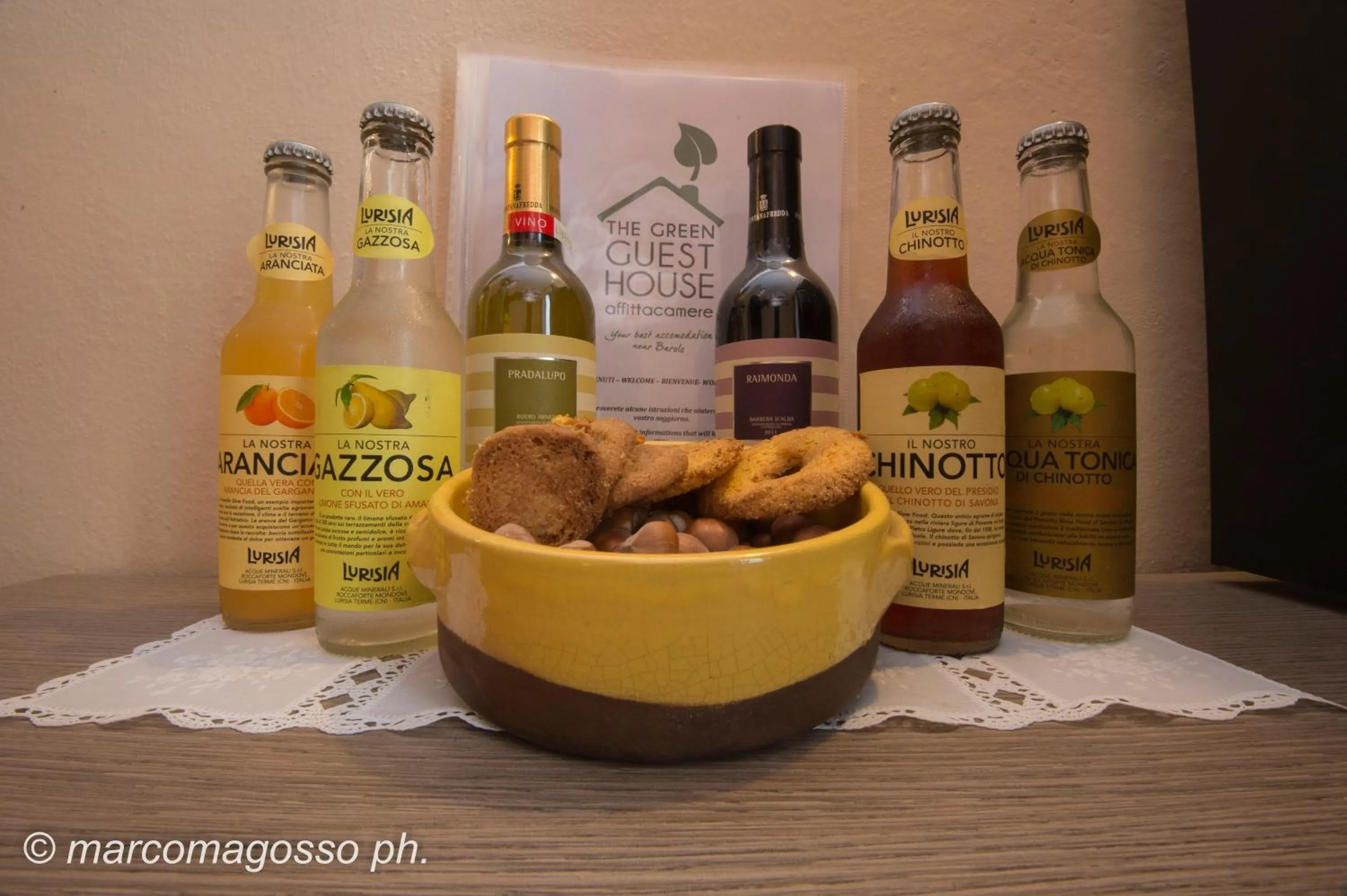 Decorative detail in The Green Guest House