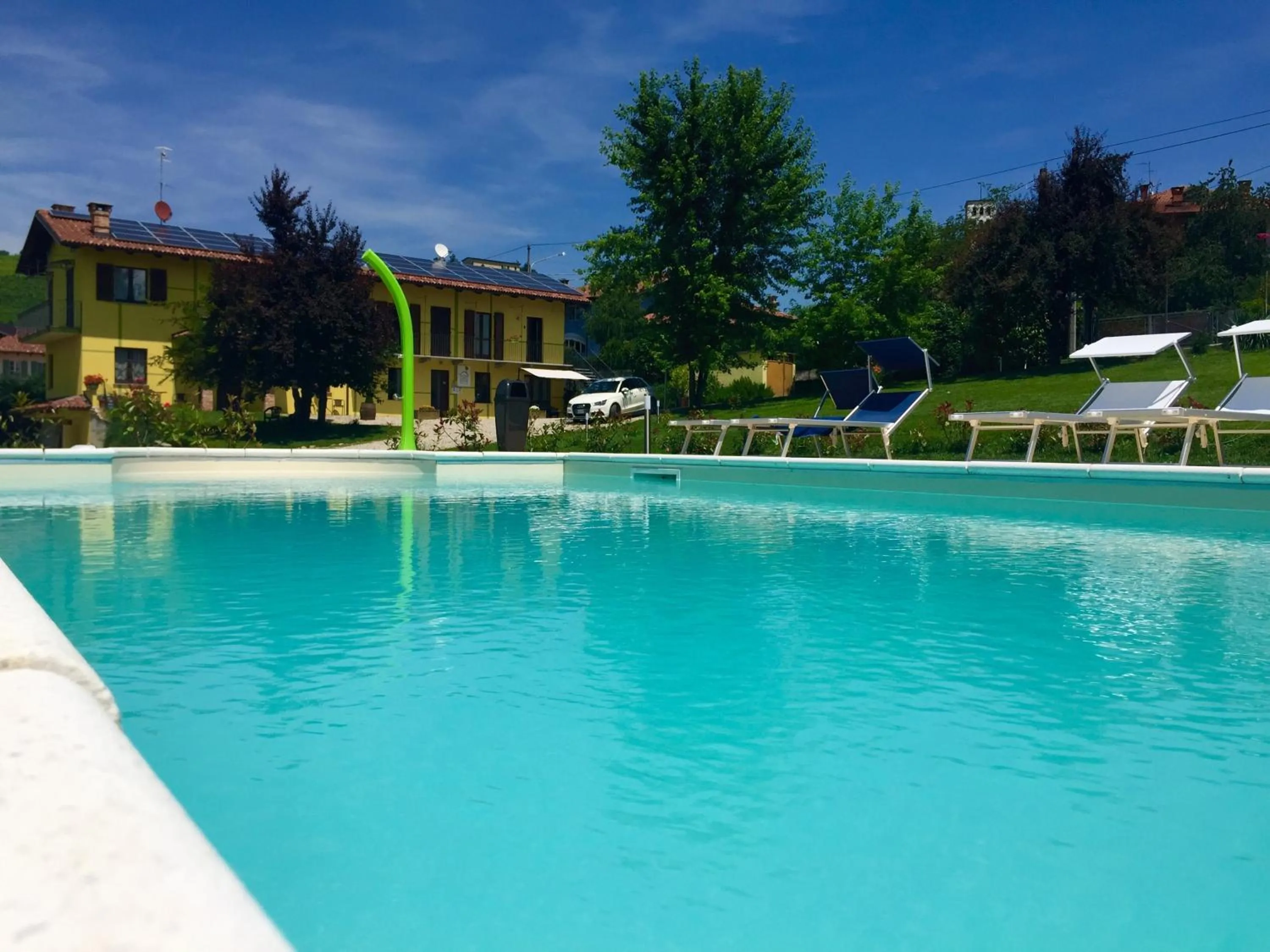 Swimming pool in The Green Guest House