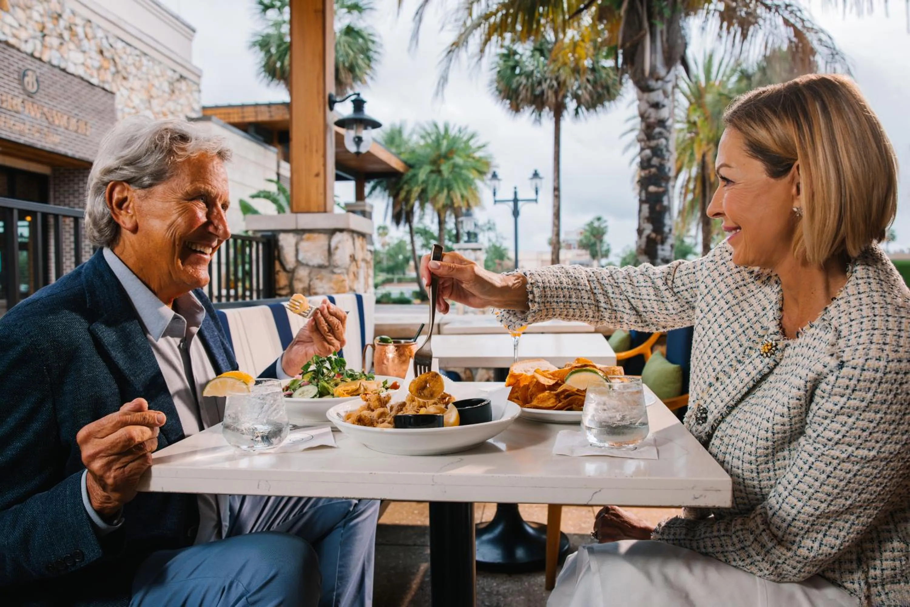 Patio in The Brownwood Hotel & Spa