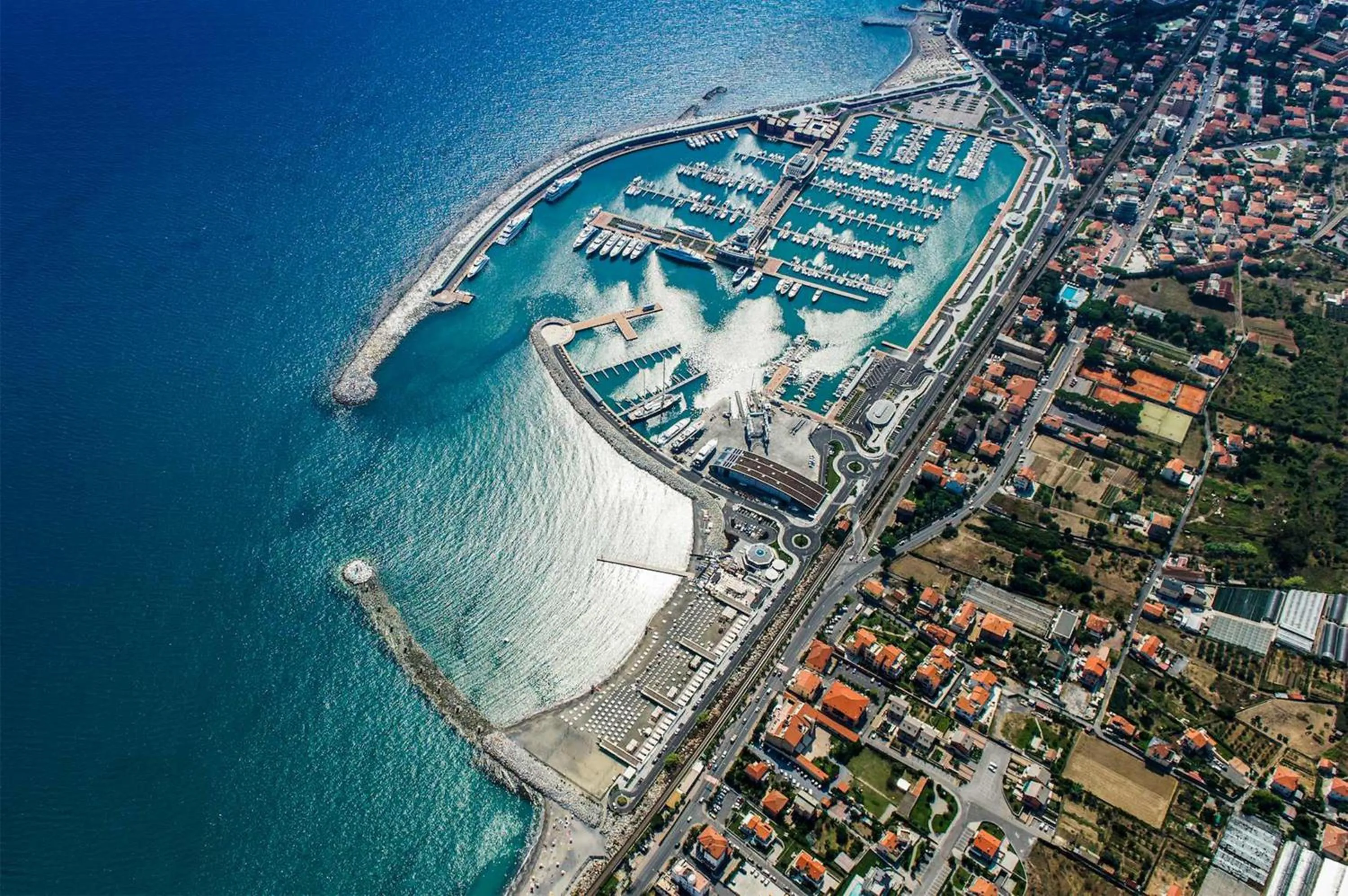Bird's eye view in Residence Colibrì Family & Bike