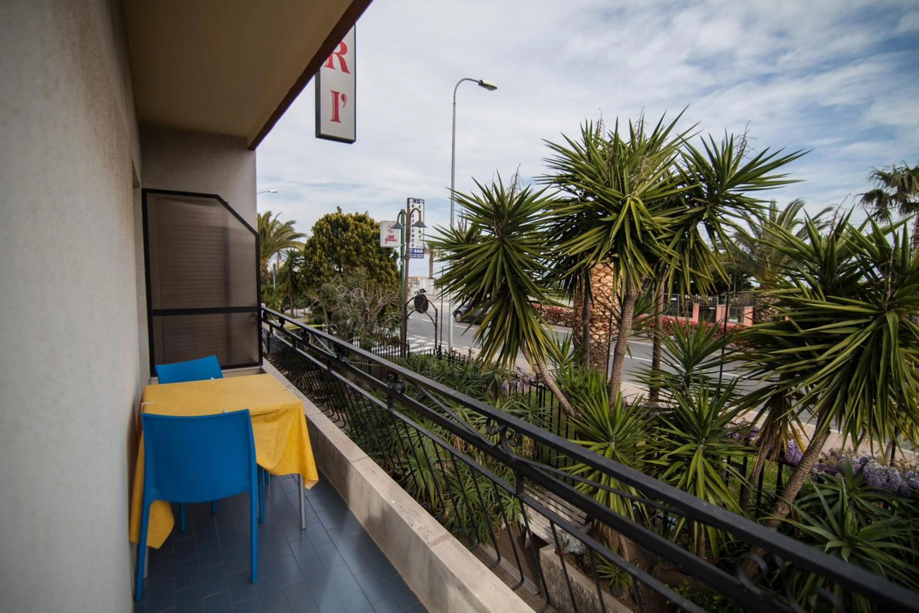 Balcony/Terrace in Residence Colibrì Family & Bike