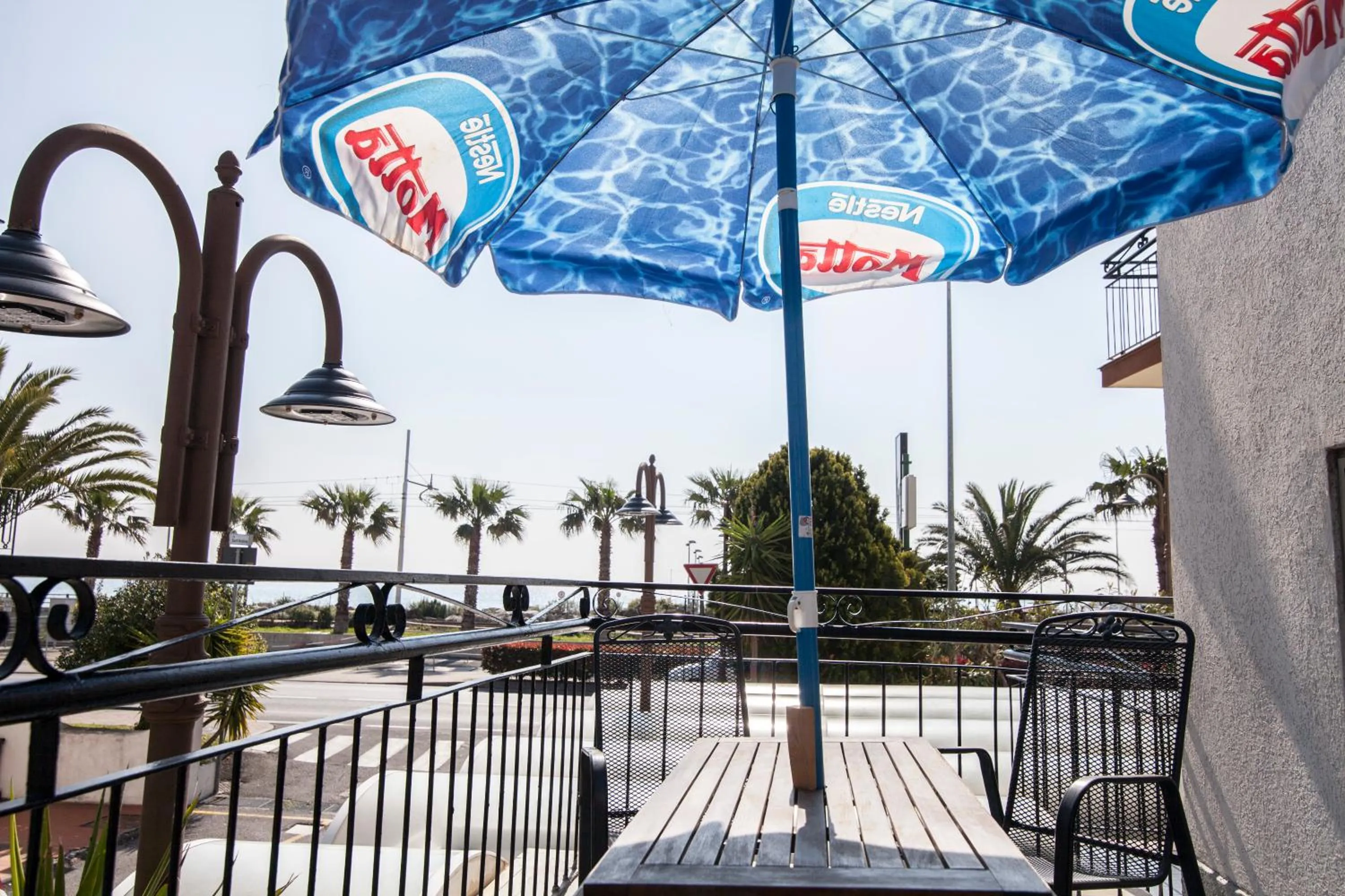 Balcony/Terrace in Residence Colibrì Family & Bike