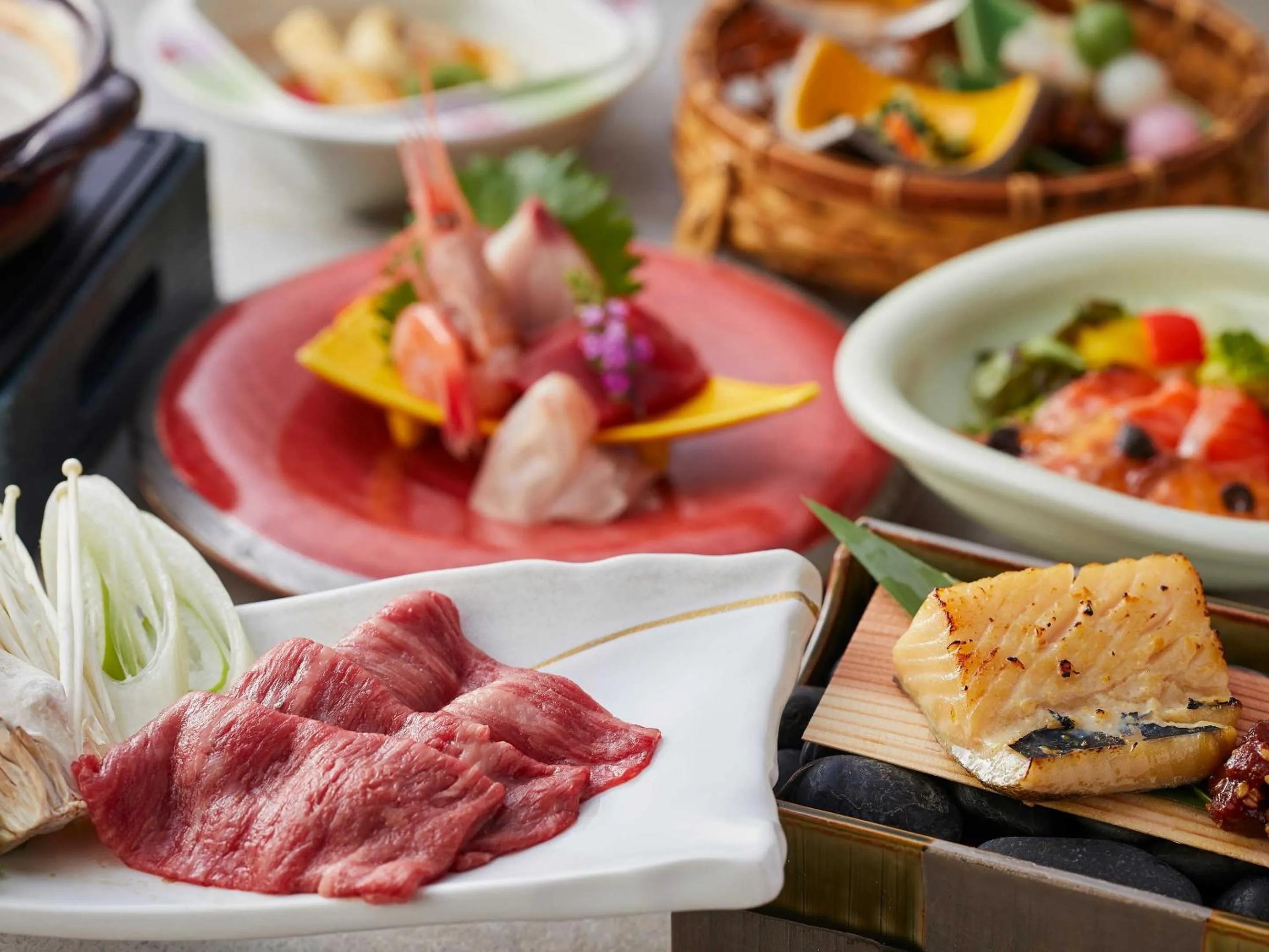 Dinner in KAMENOI HOTEL Fukui