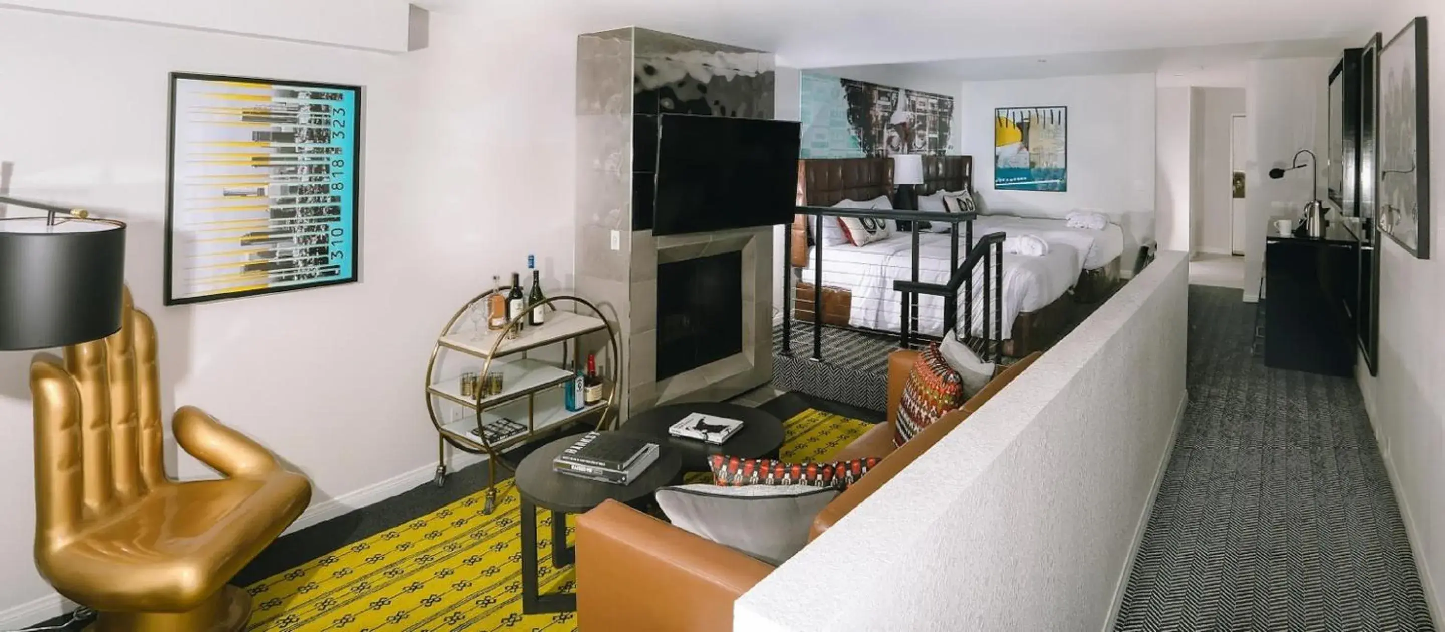 ADA Signature Suite with 2 Queens in Montrose at Beverly Hills ADA Signature Suite with 2 Queens in Montrose at Beverly Hills