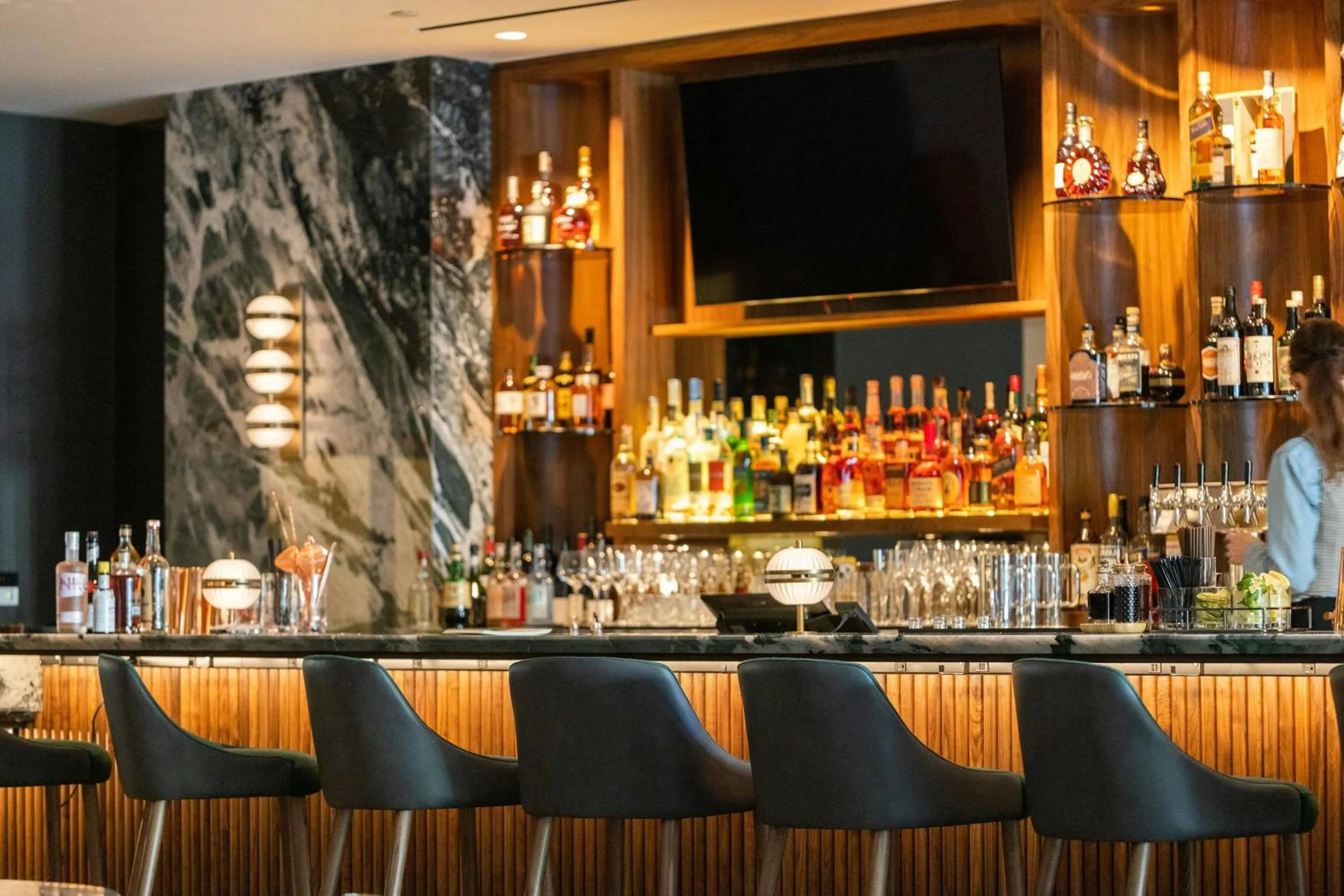 Lounge or bar in Sheraton Grand Seattle