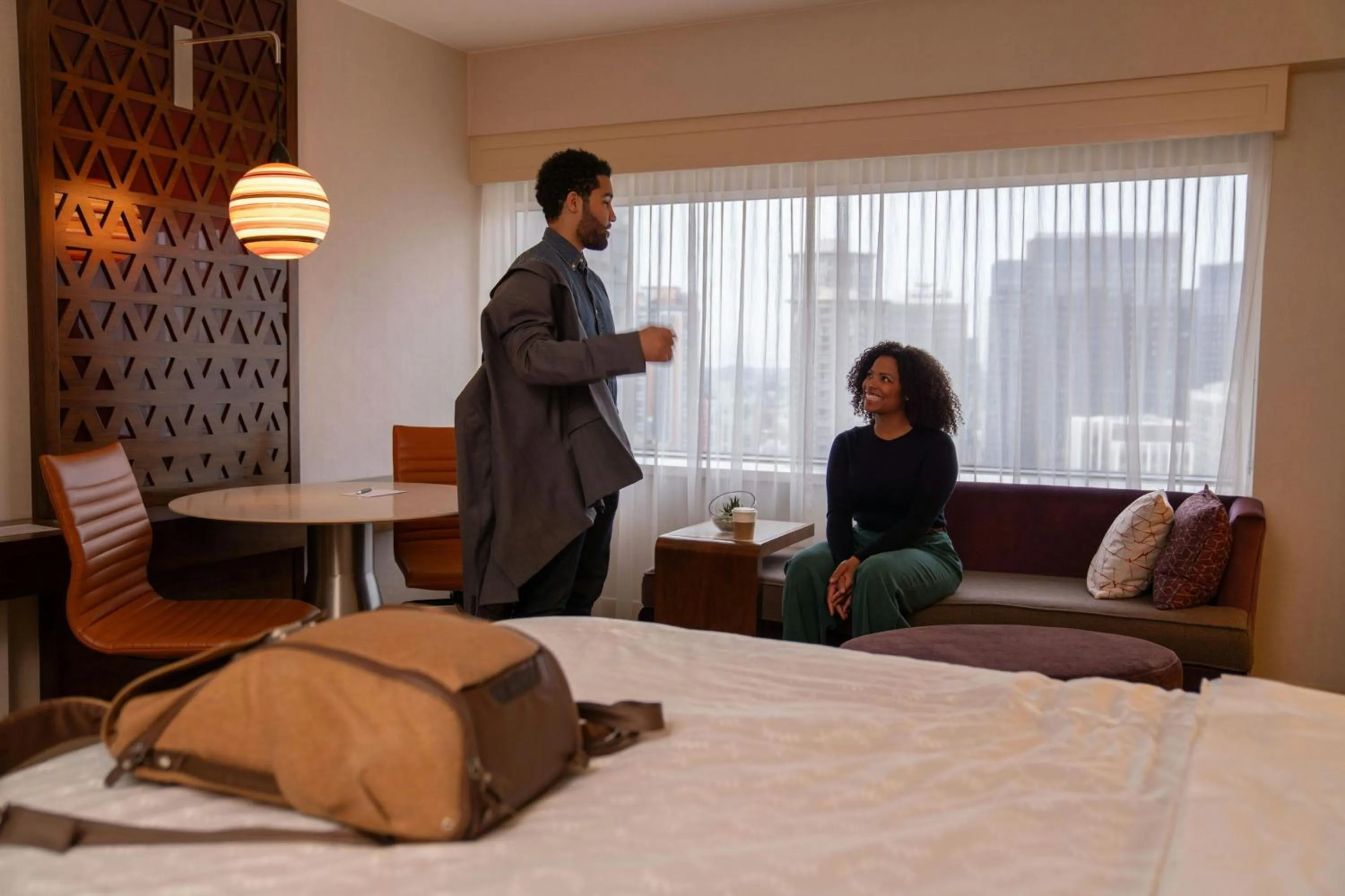 Photo of the whole room, Bed in Sheraton Grand Seattle