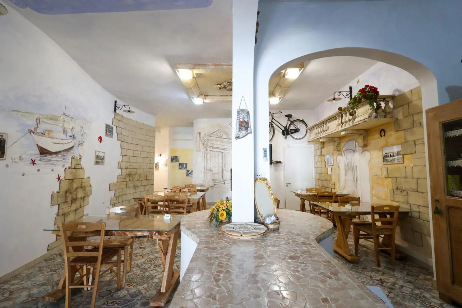 Italian breakfast in Antico Borgo Marchese