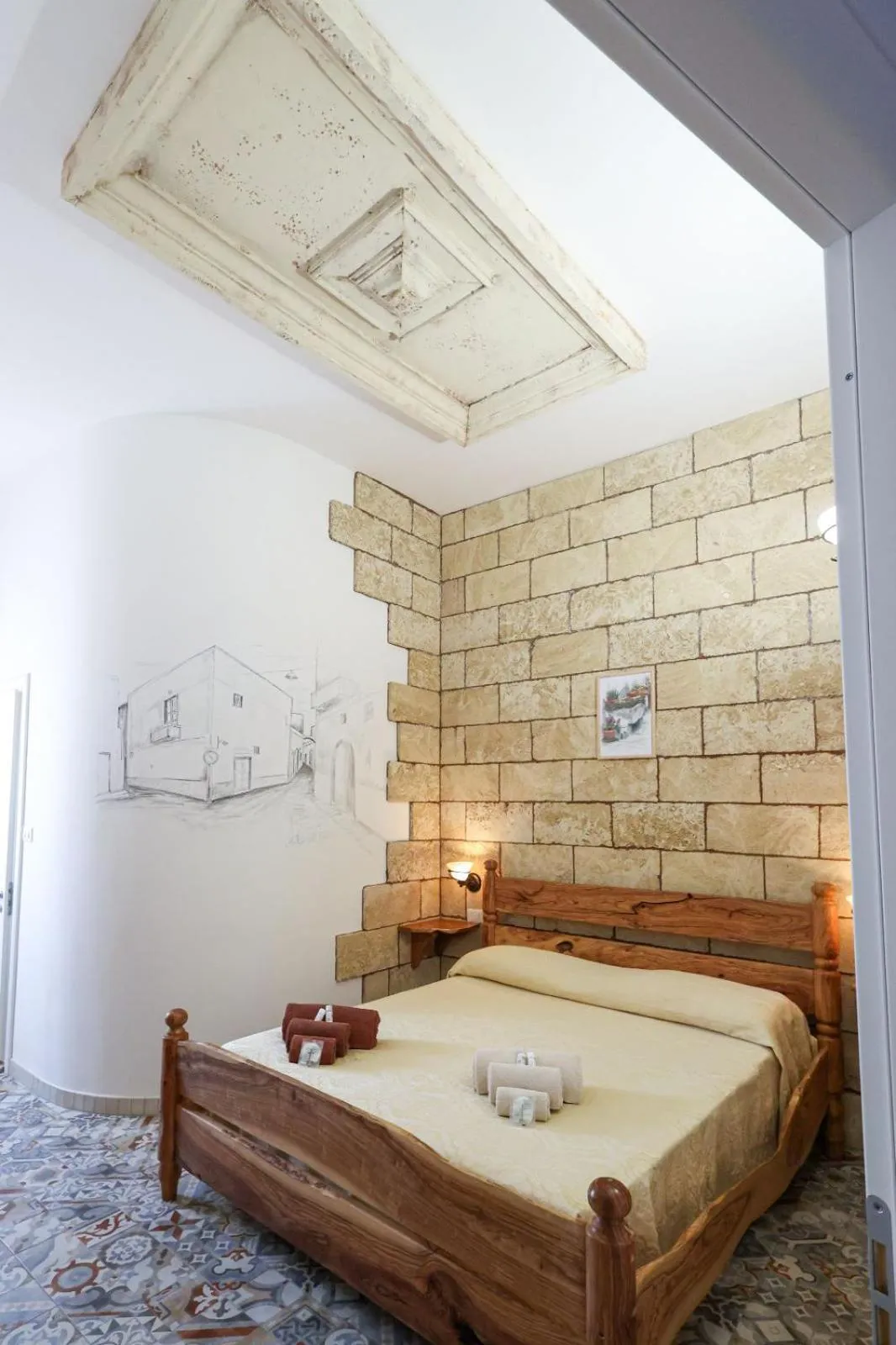Bedroom in Antico Borgo Marchese