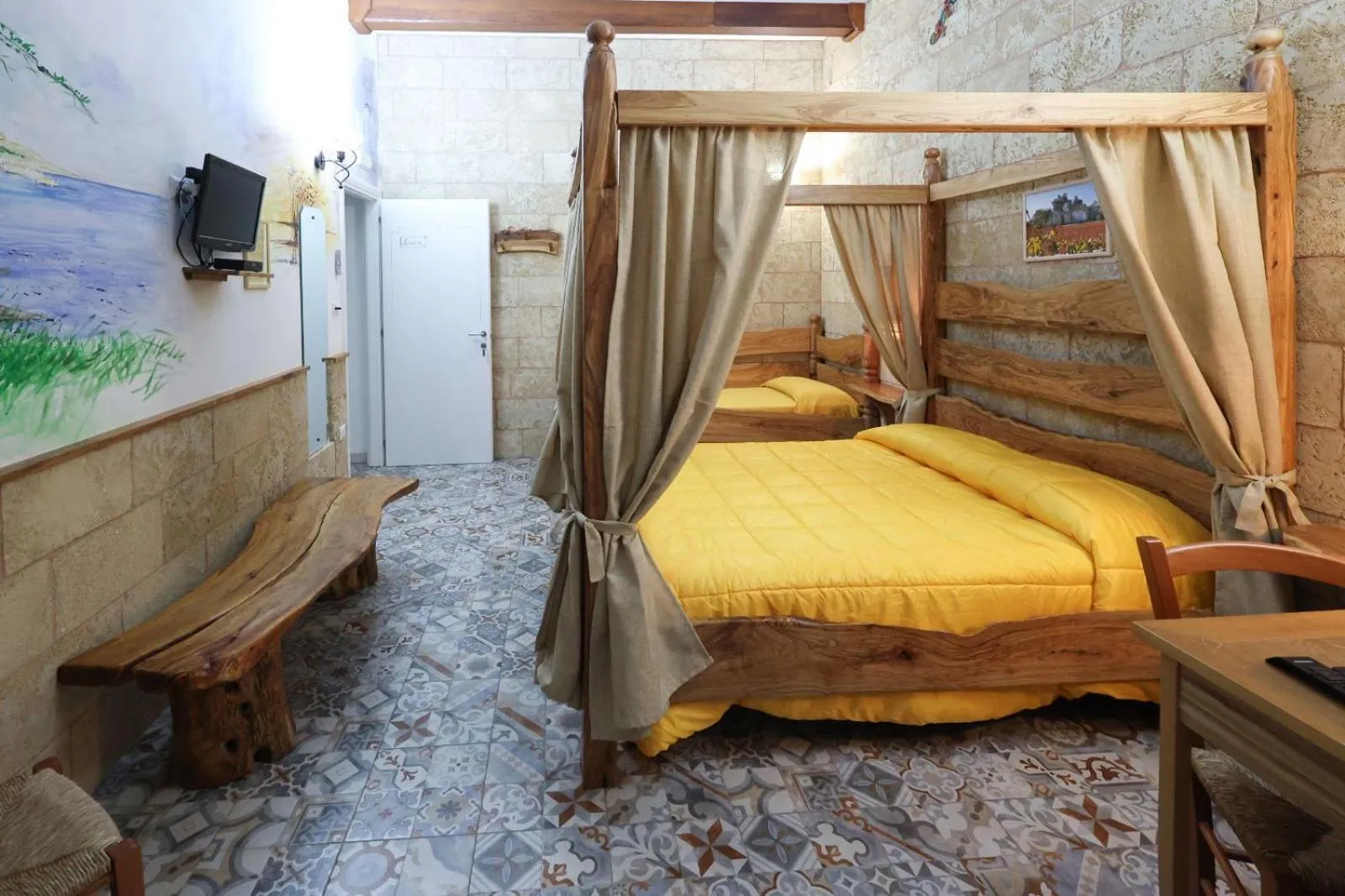 Bedroom in Antico Borgo Marchese