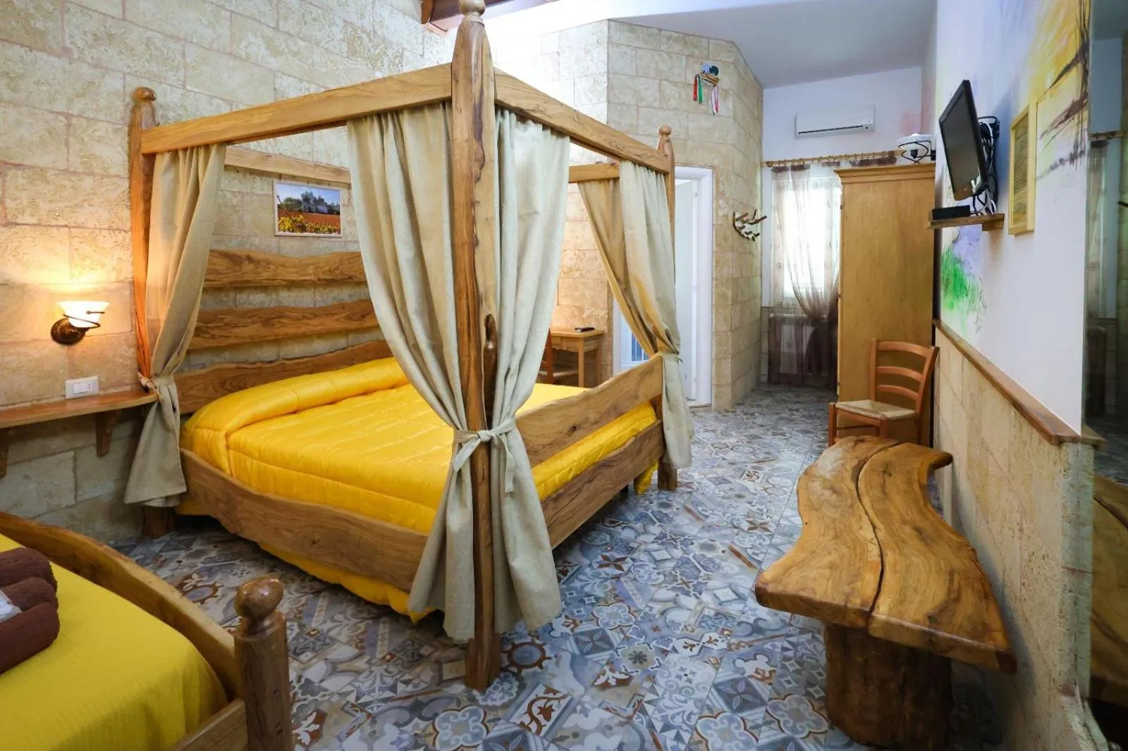 Bedroom in Antico Borgo Marchese