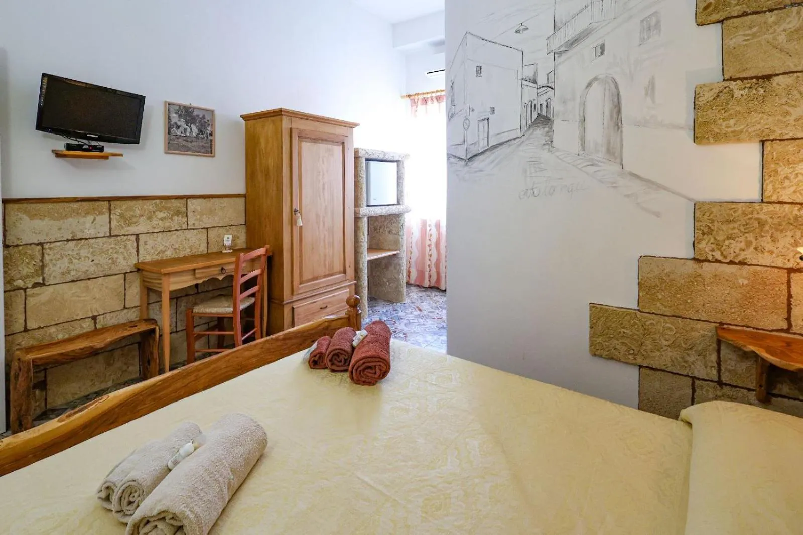 Bedroom in Antico Borgo Marchese