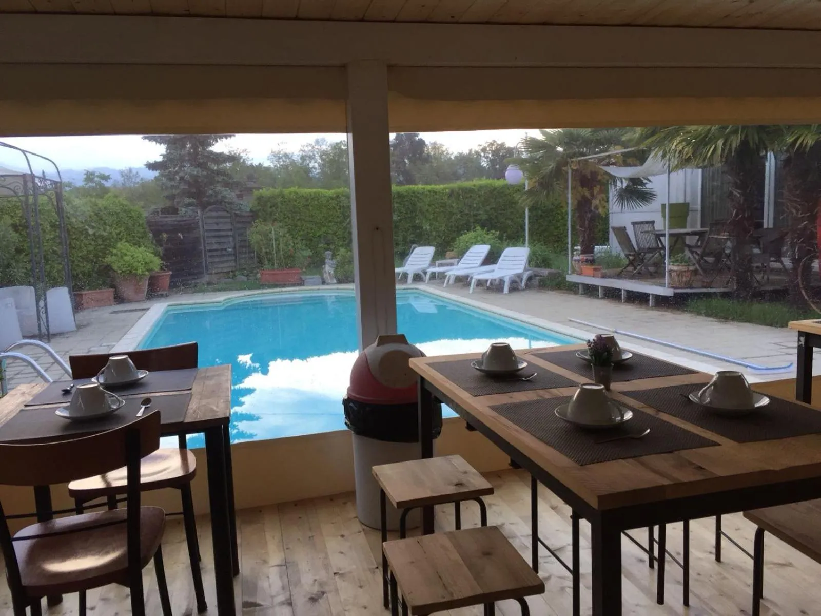 Swimming pool in B&B Villa Botto