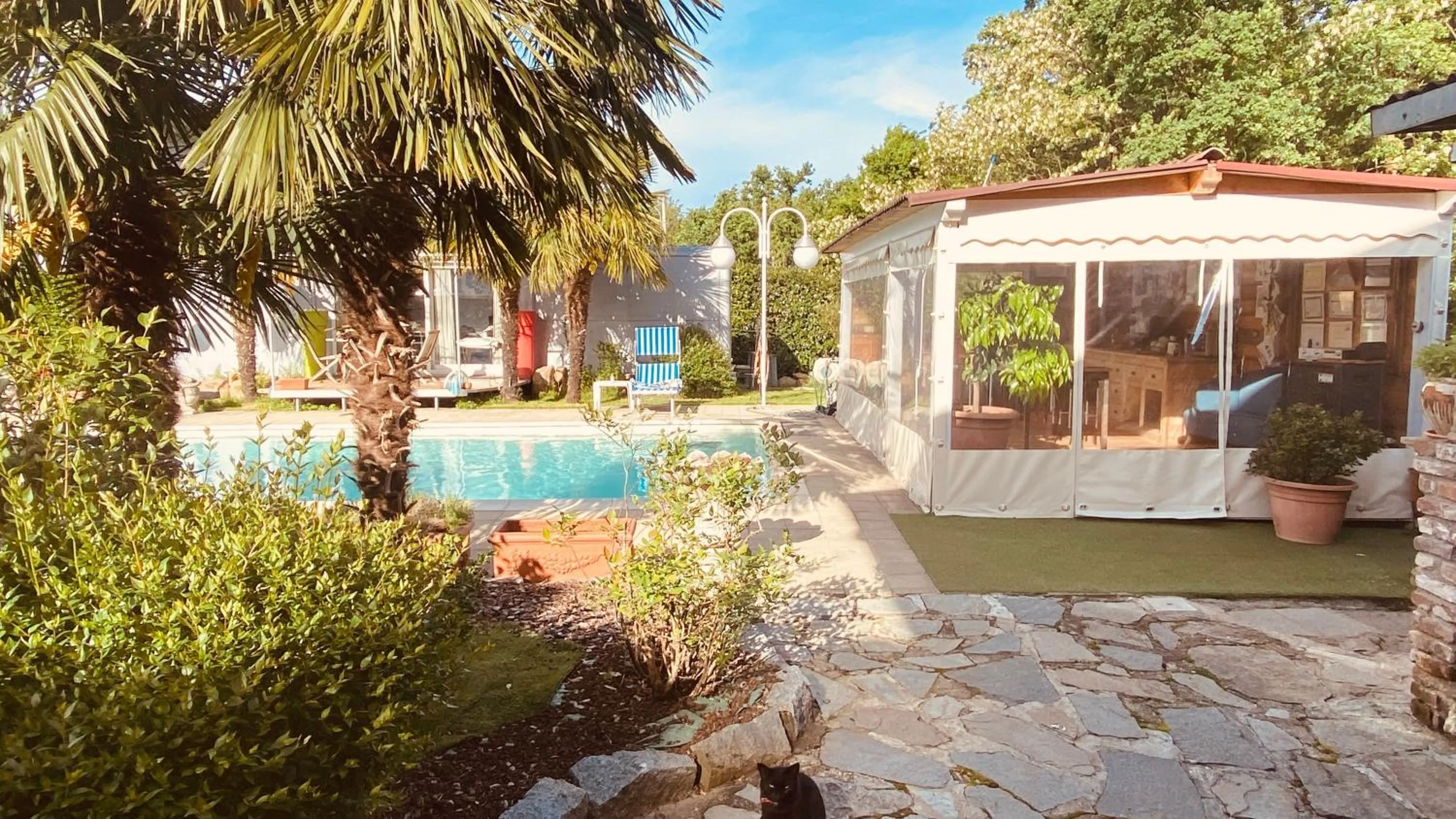 Garden in B&B Villa Botto