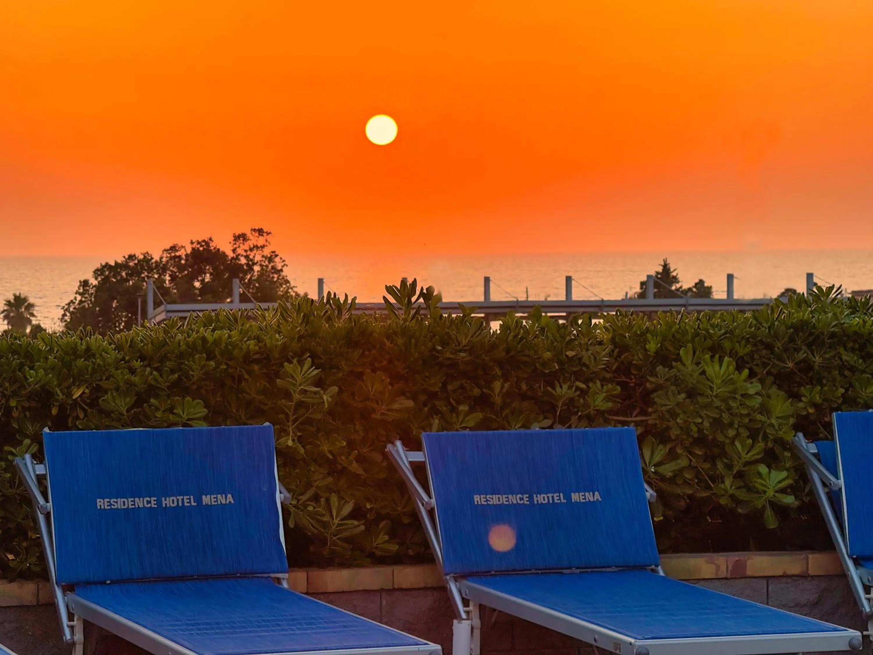 Bird's eye view in Pensione Villa Mena