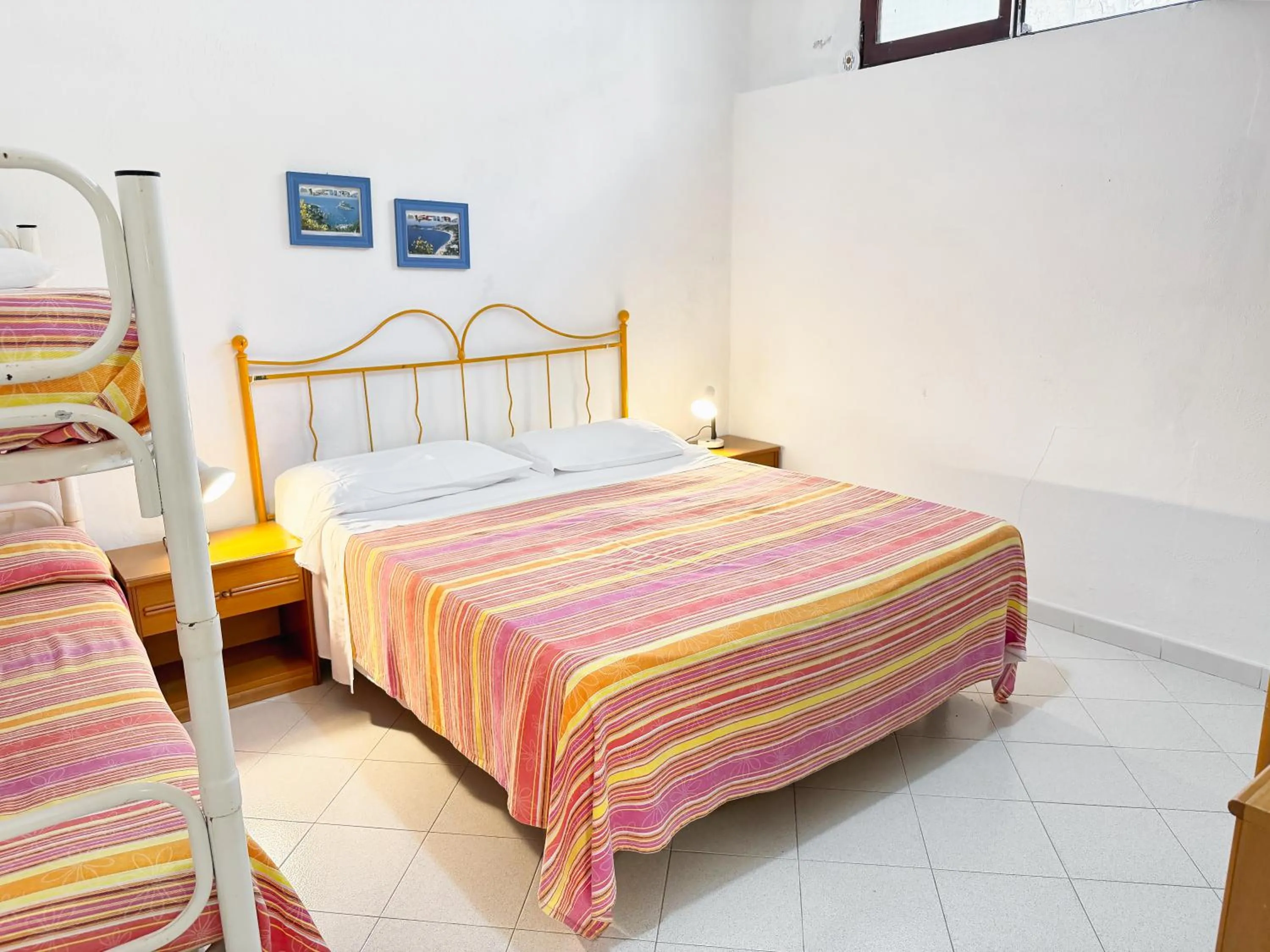 Bedroom, Bed in Pensione Villa Mena