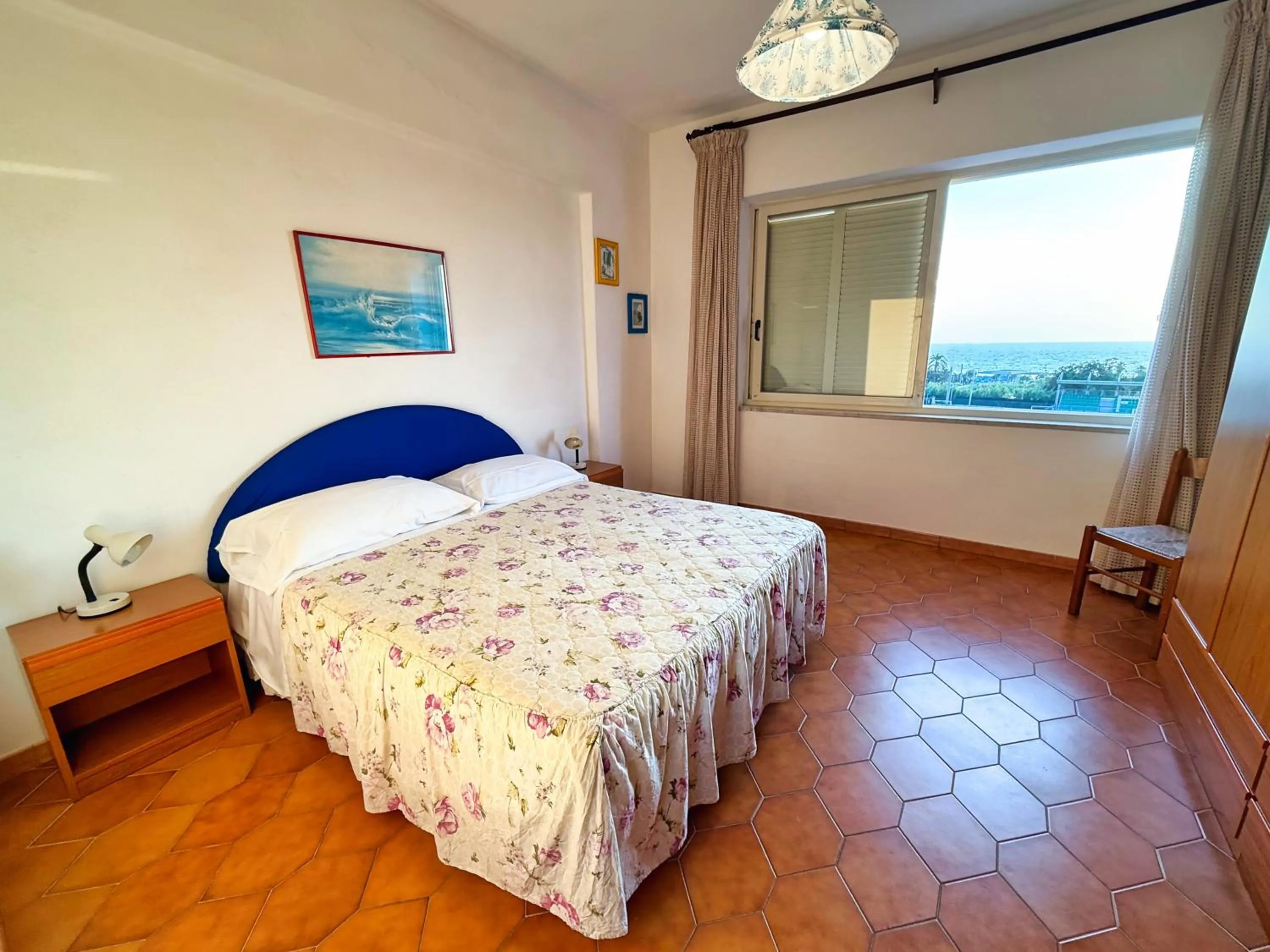 Bedroom, Bed in Pensione Villa Mena