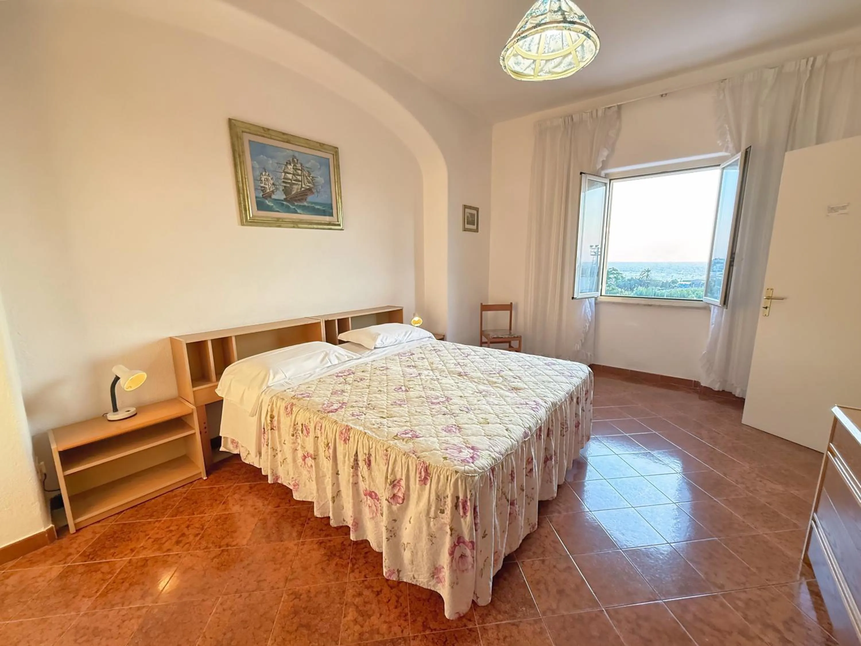 Bedroom, Bed in Pensione Villa Mena