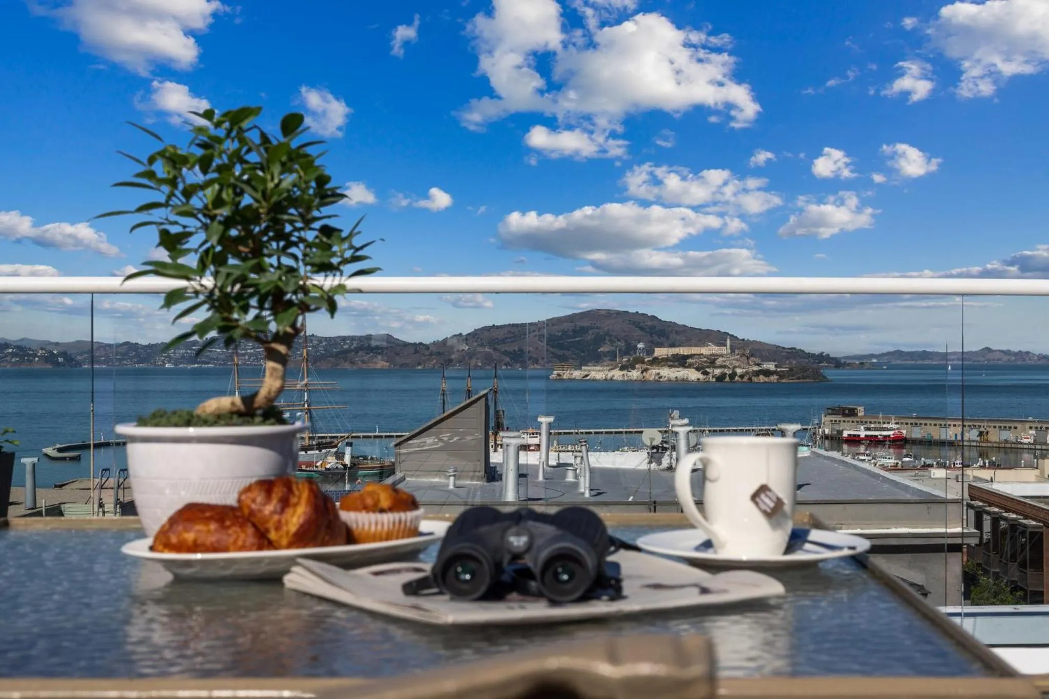 Balcony/Terrace in The Suites at Fisherman's Wharf
