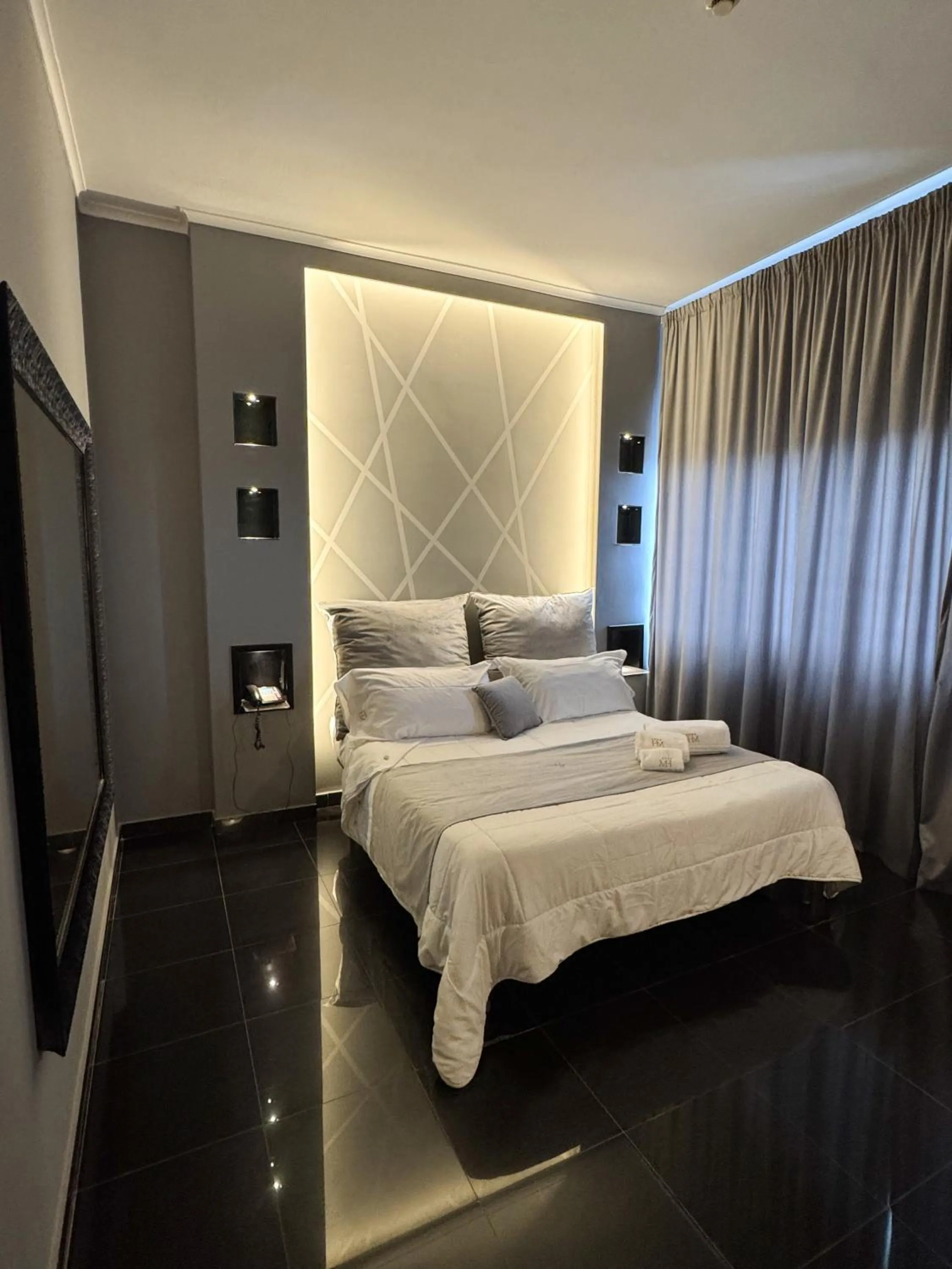 Bed in Meeting Hotel