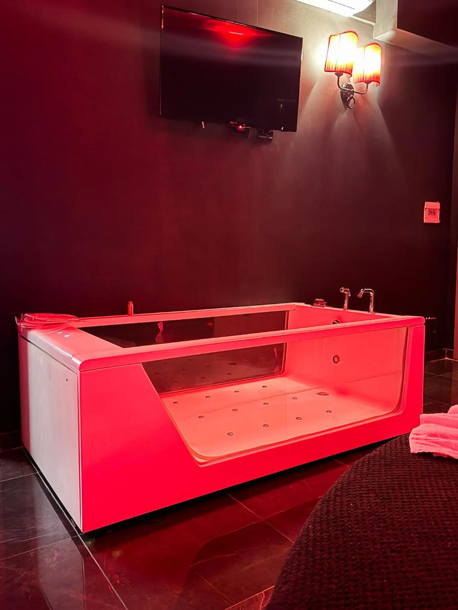 Bed in Meeting Hotel