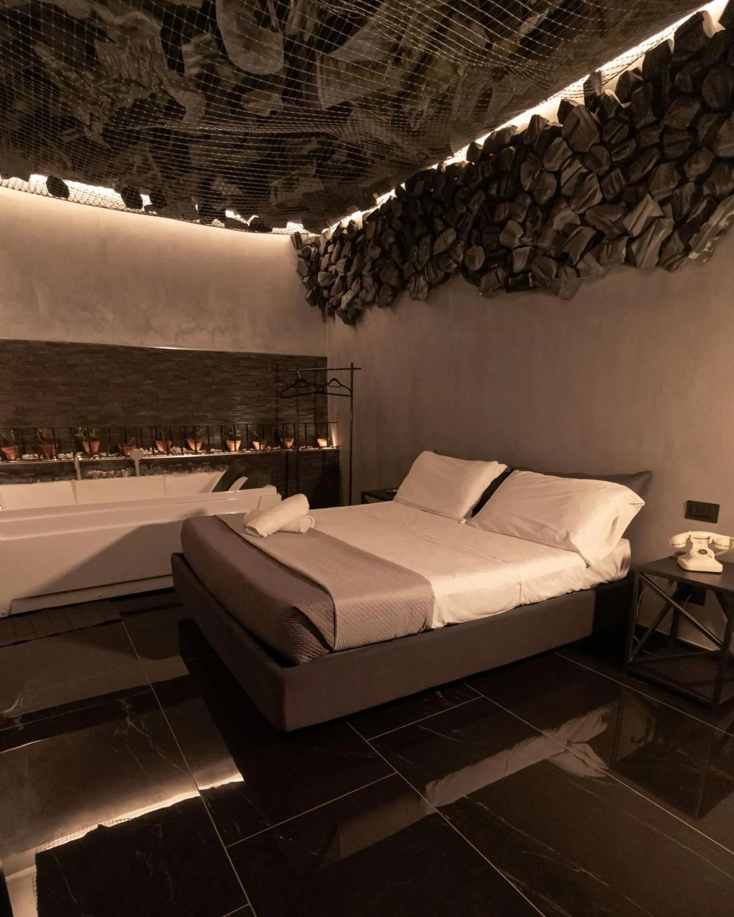 Bed in Meeting Hotel