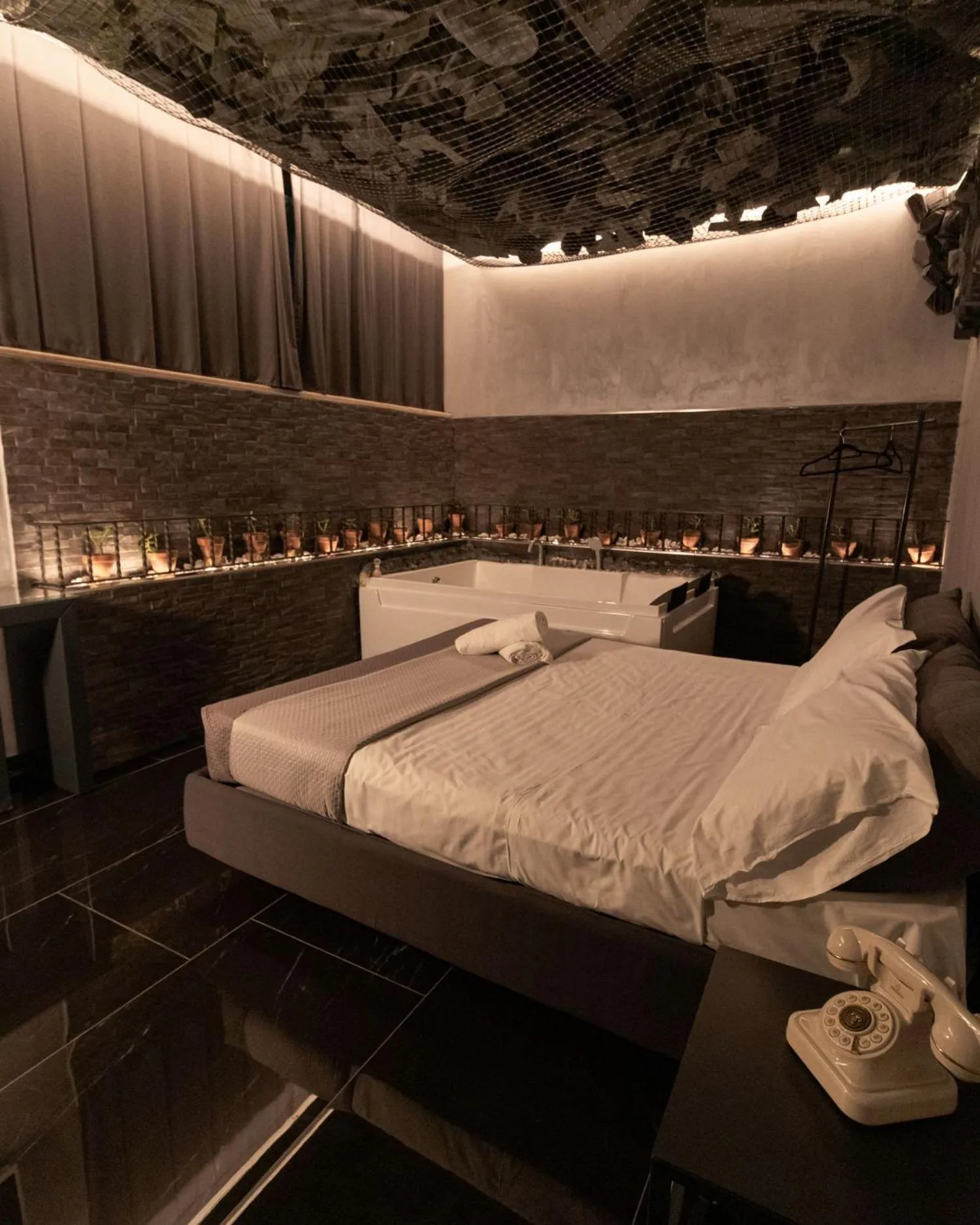 Bed in Meeting Hotel