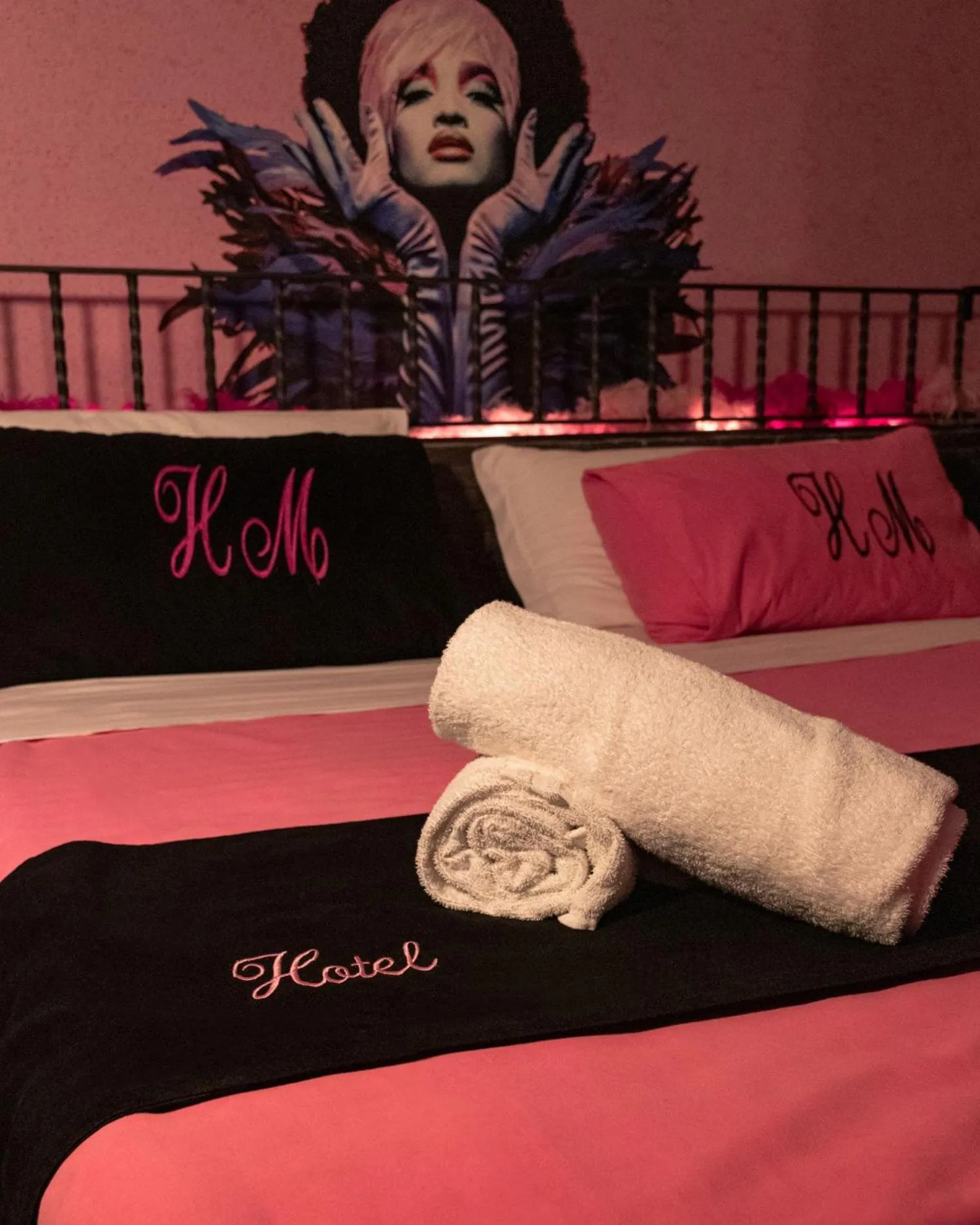 Bed in Meeting Hotel