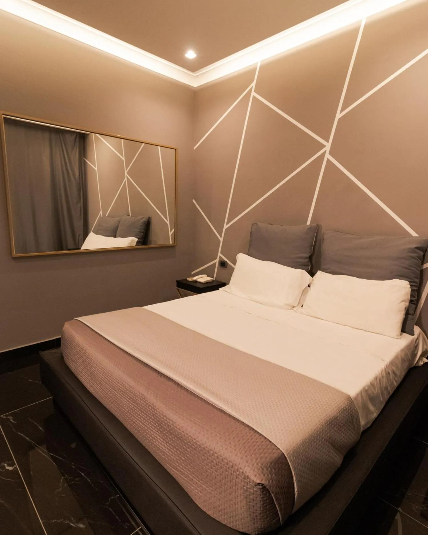 Bed in Meeting Hotel