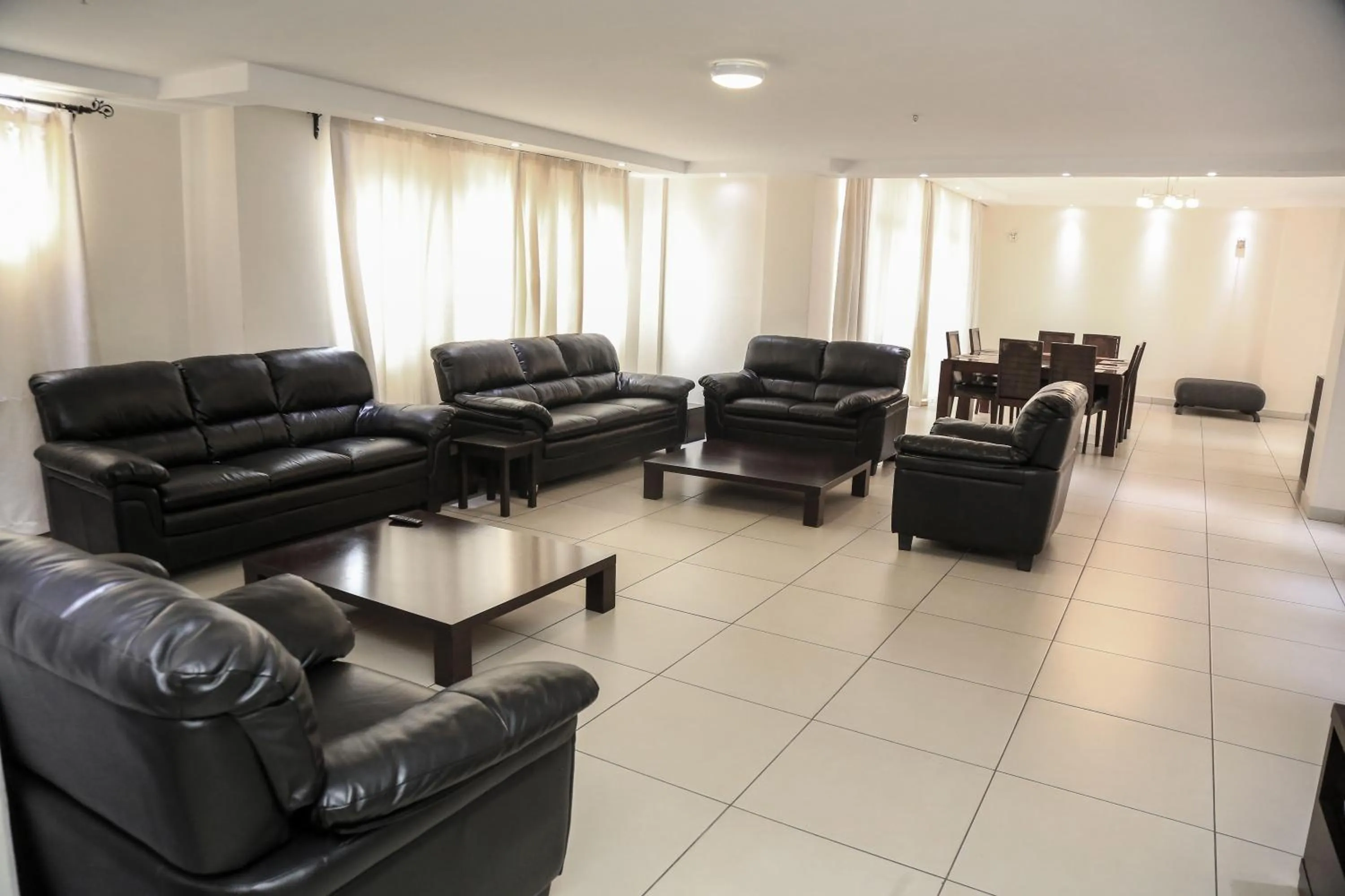Living room in Executive Suites