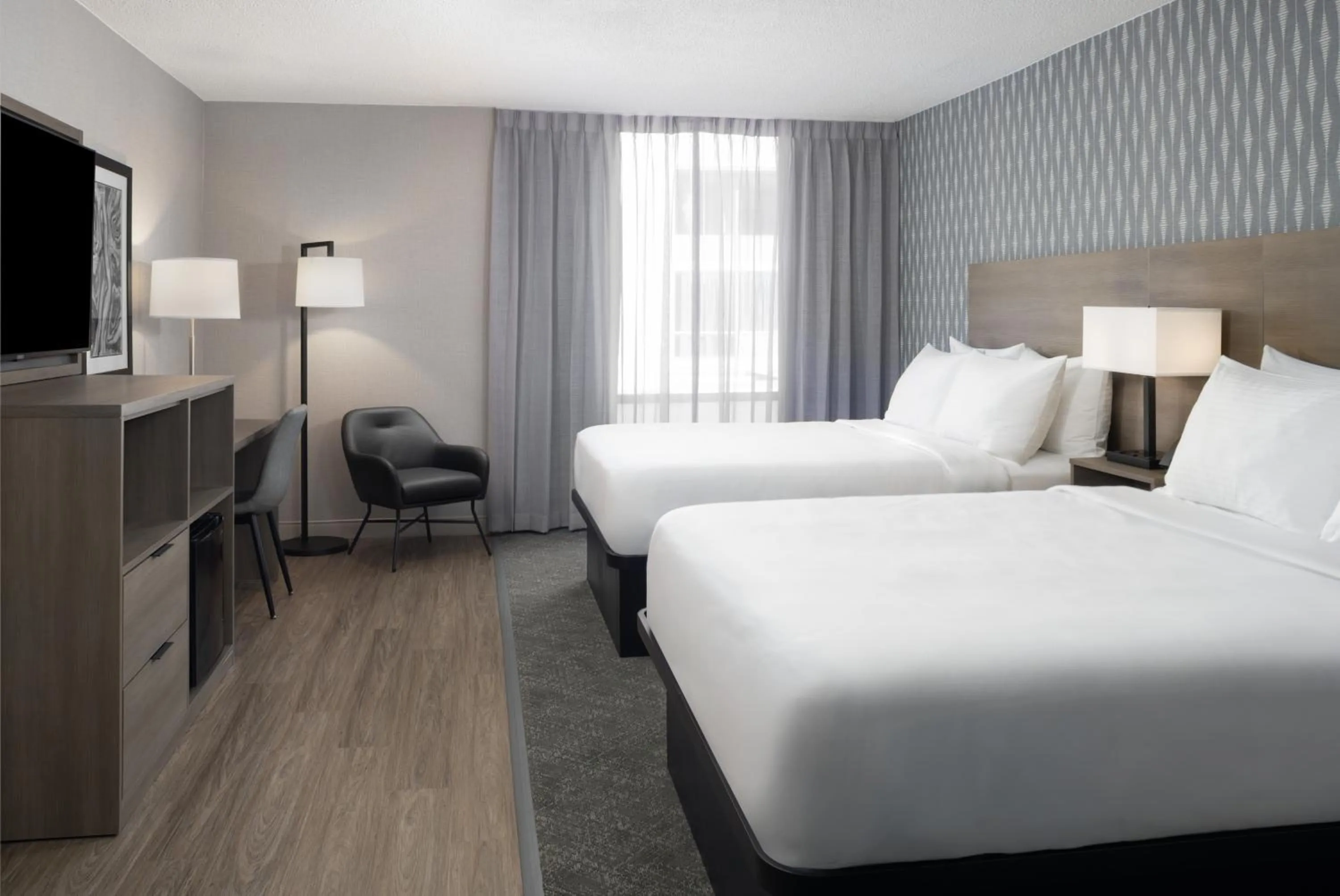 TV and multimedia, Bed in Midtown Hotel