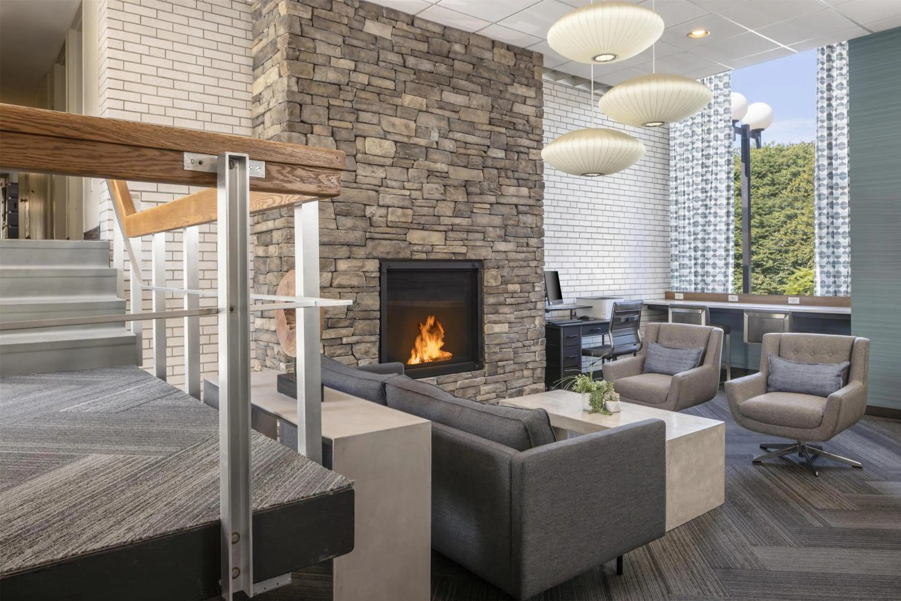 Lobby or reception in The Midtown Hotel MOD Collection by Sonesta