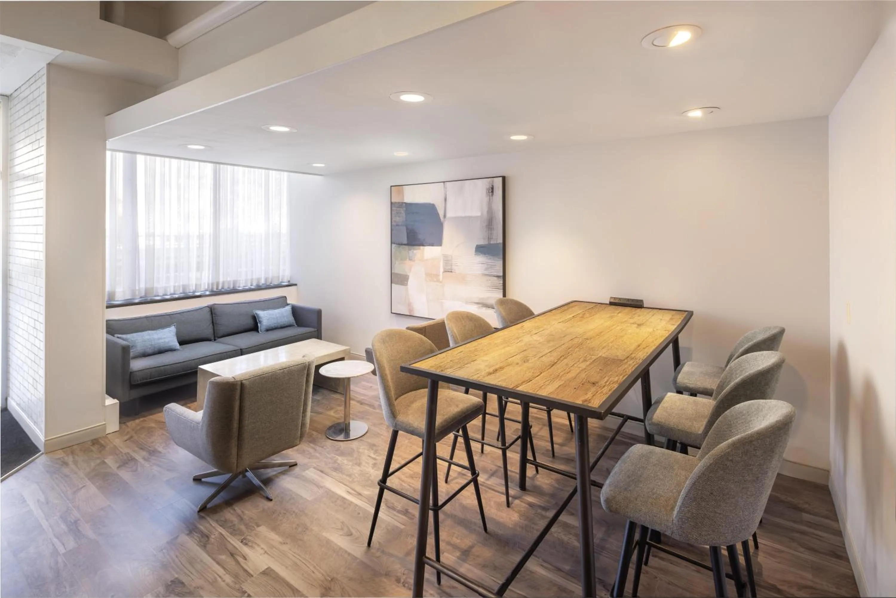 Lobby or reception in The Midtown Hotel MOD Collection by Sonesta