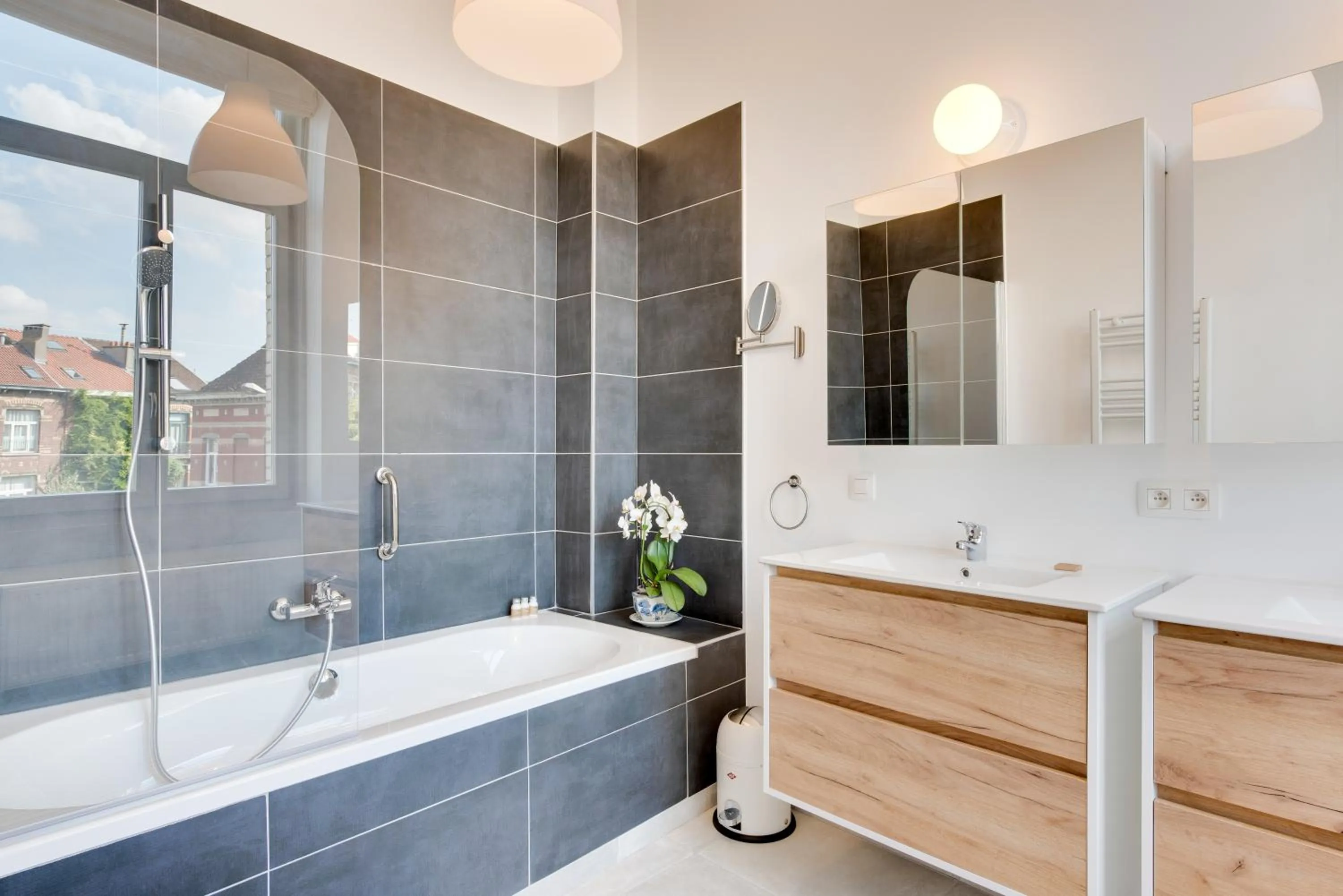 Bathroom in Newton Boutique Hotel Residences - Brussels EU Area