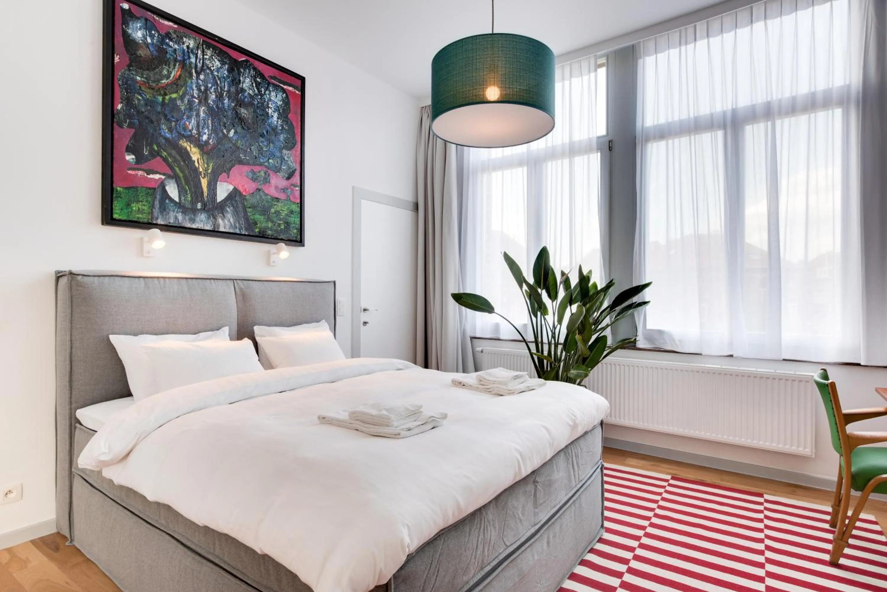 Bed in Newton Boutique Hotel Residences - Brussels EU Area