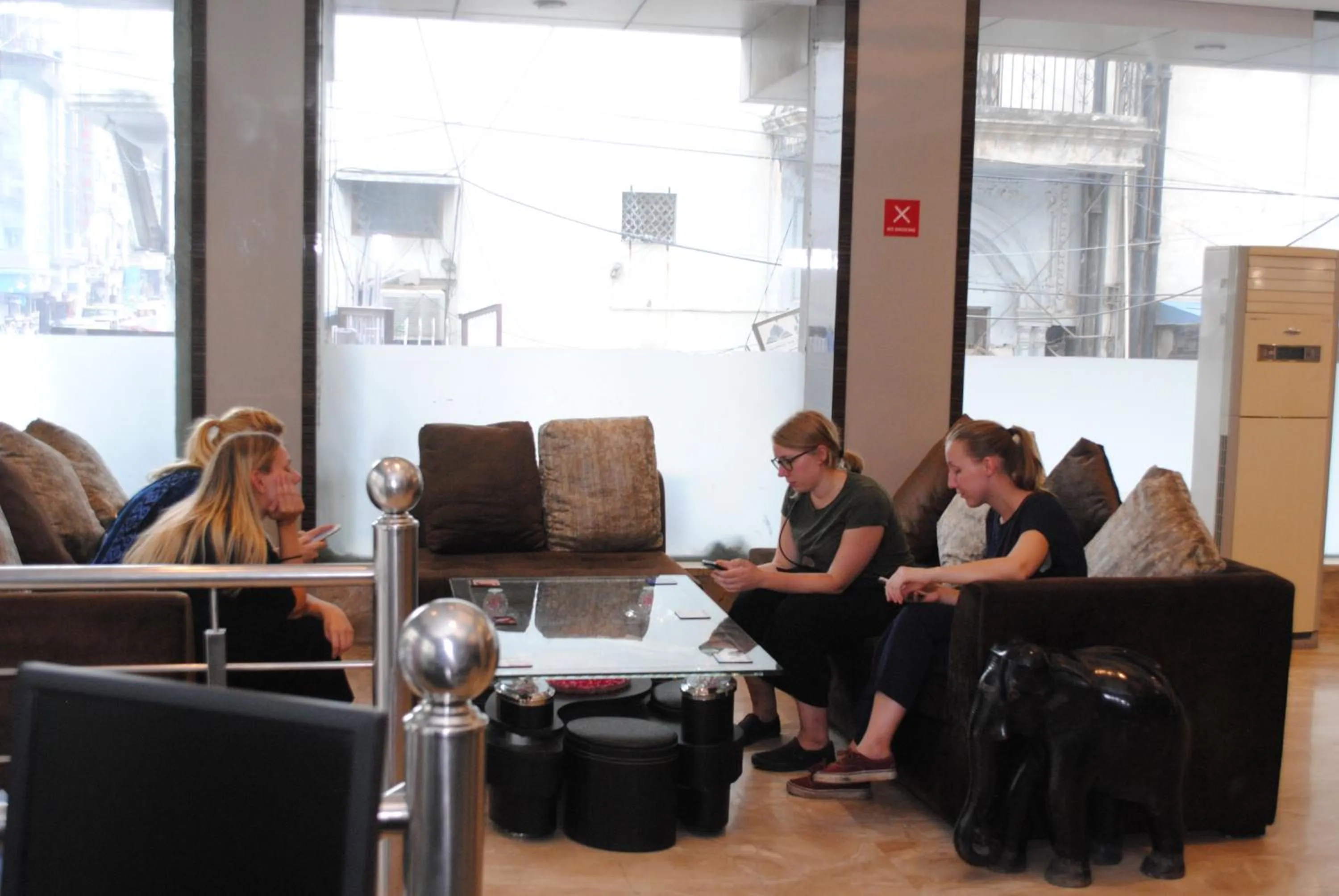 People in Hotel Superb 5 Mins Walk From New Delhi Station