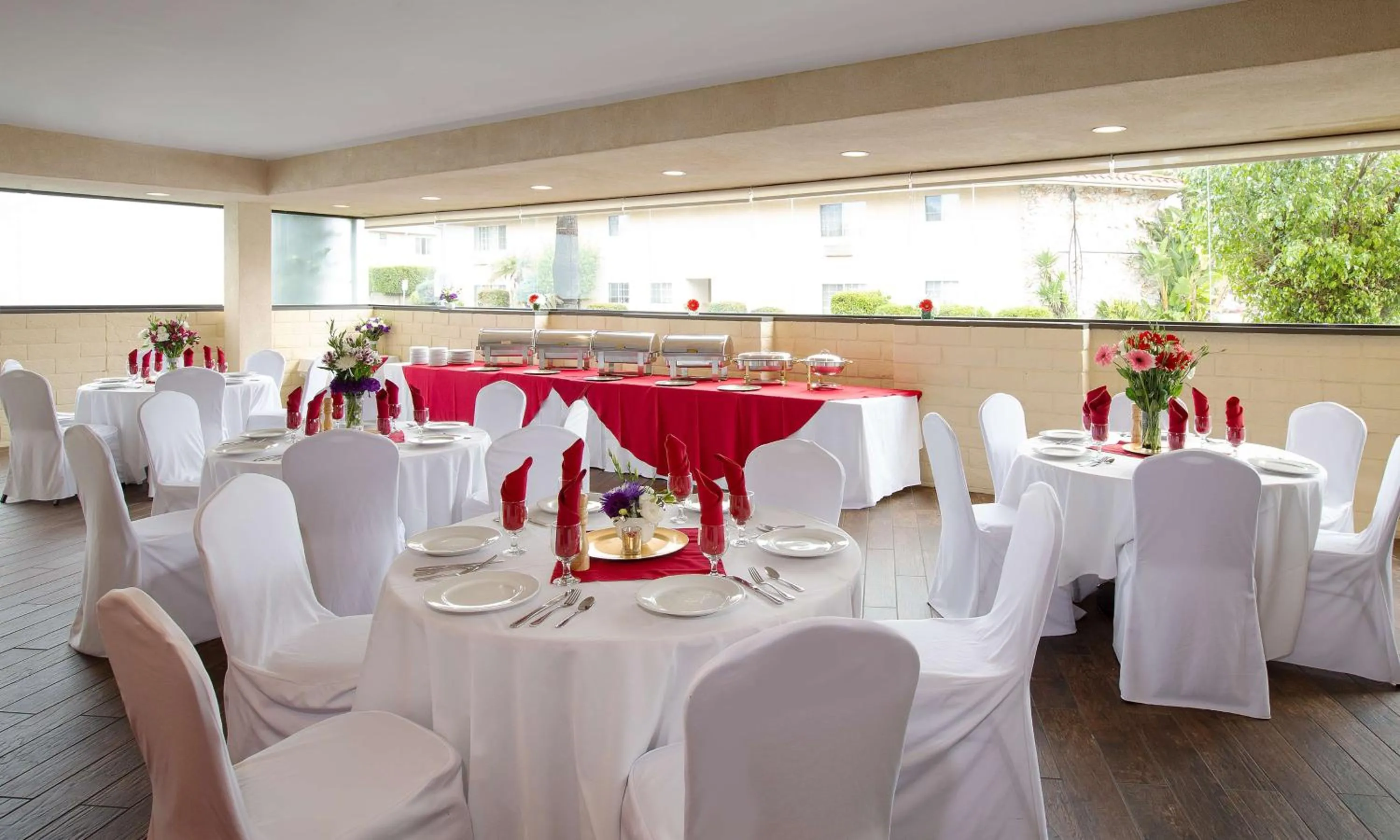 On site in Coast Burbank Hotel