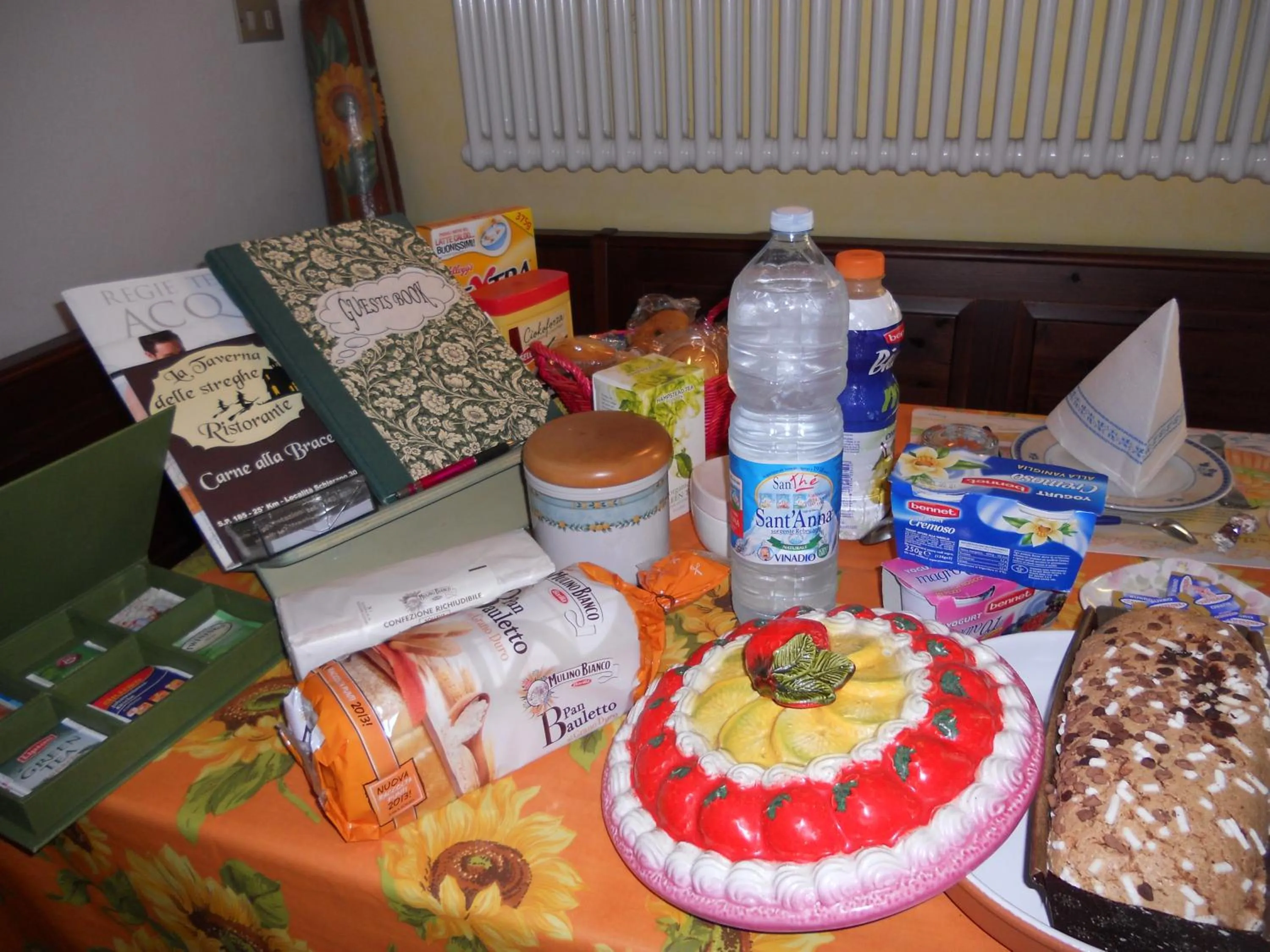 Decorative detail in B&B Pervinca