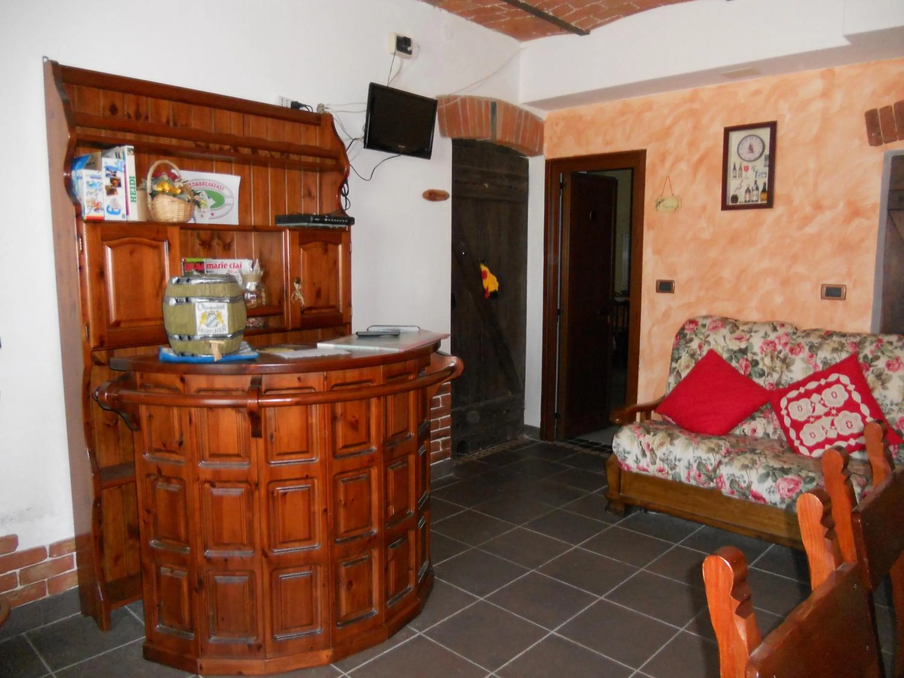 Lobby or reception in B&B Pervinca