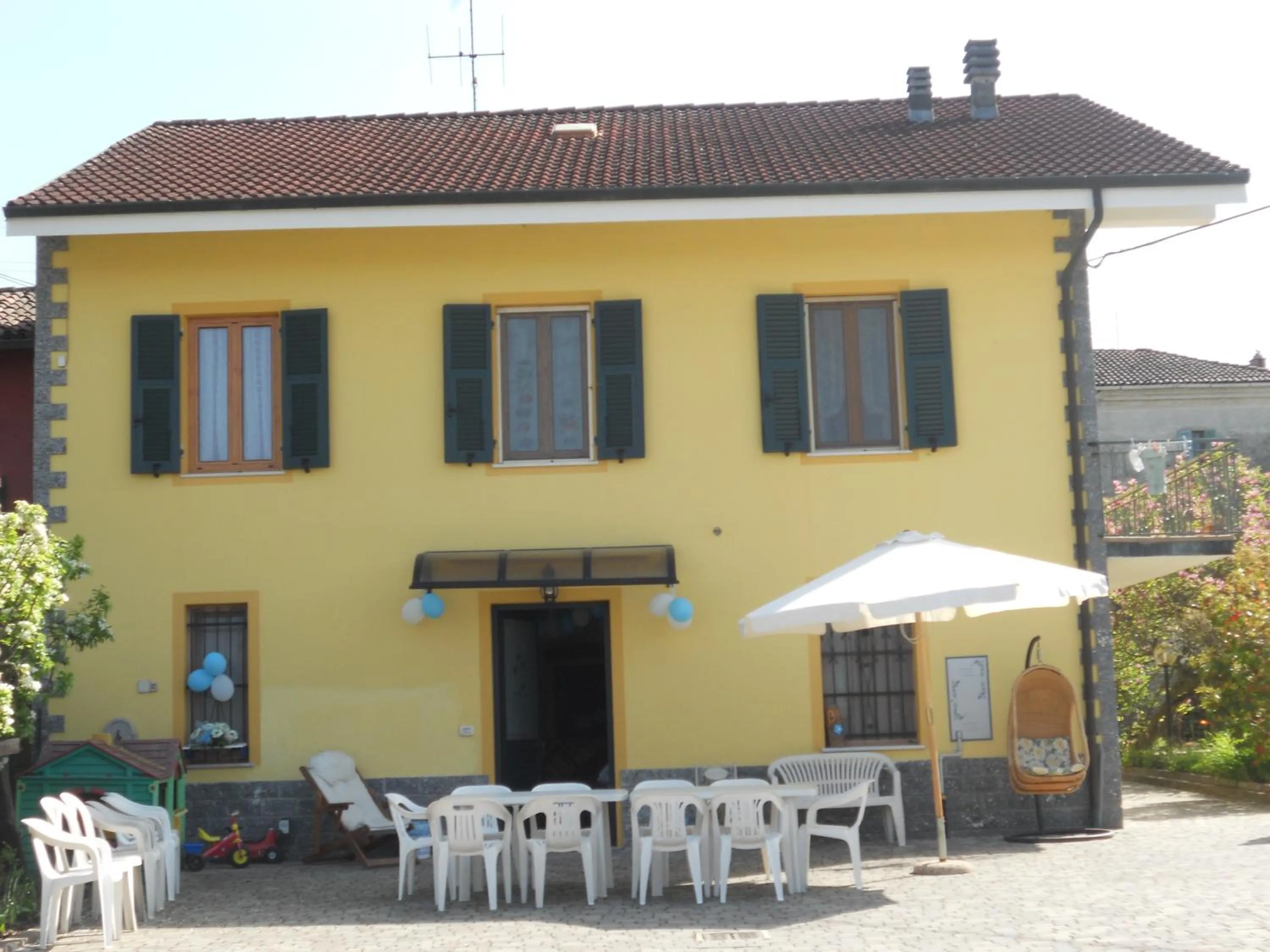 Facade/entrance in B&B Pervinca