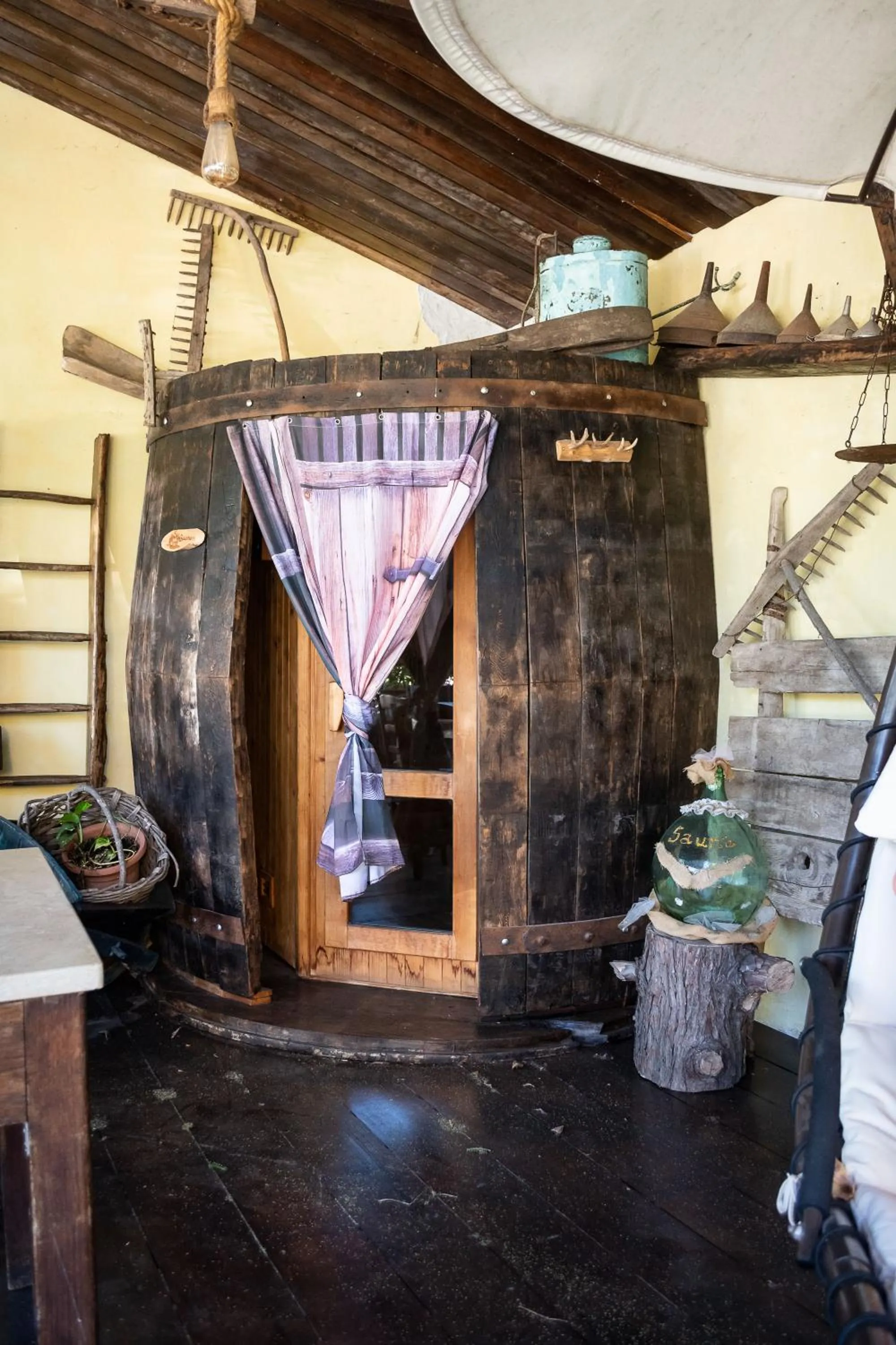 Sauna in B&B Pervinca