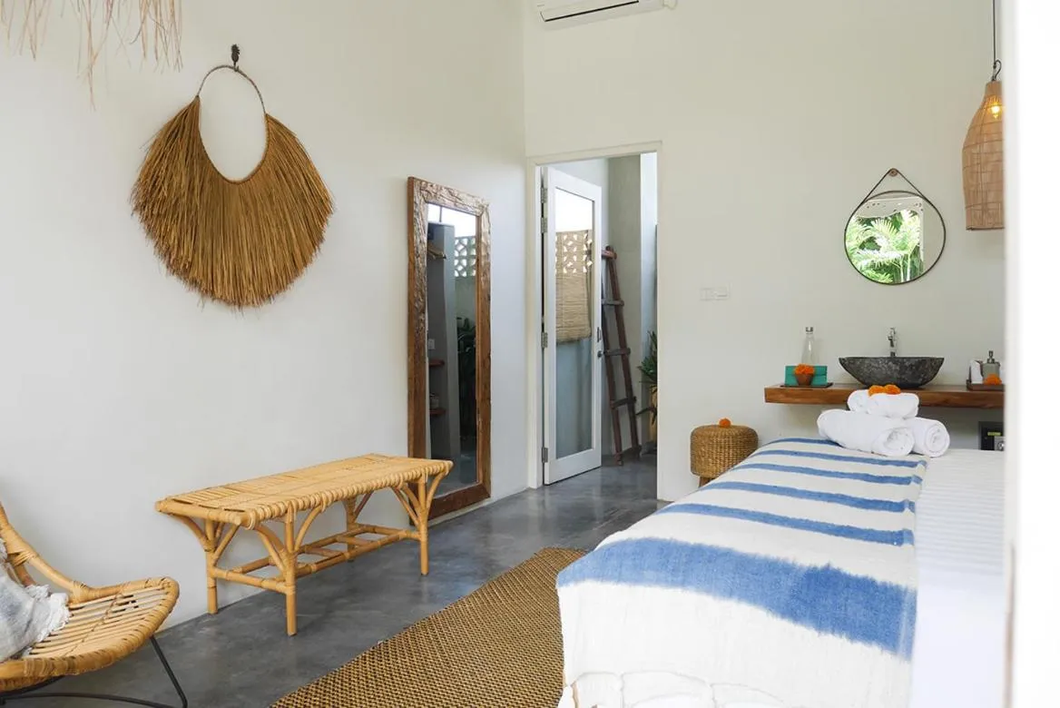 Bed in Amar Boutique Hotel