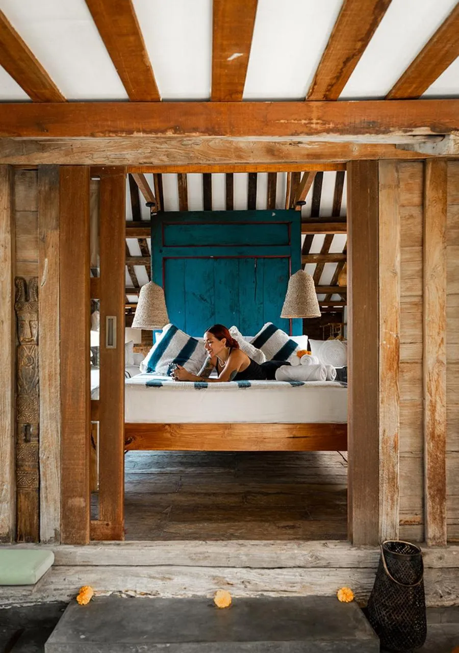 Bed in Amar Boutique Hotel