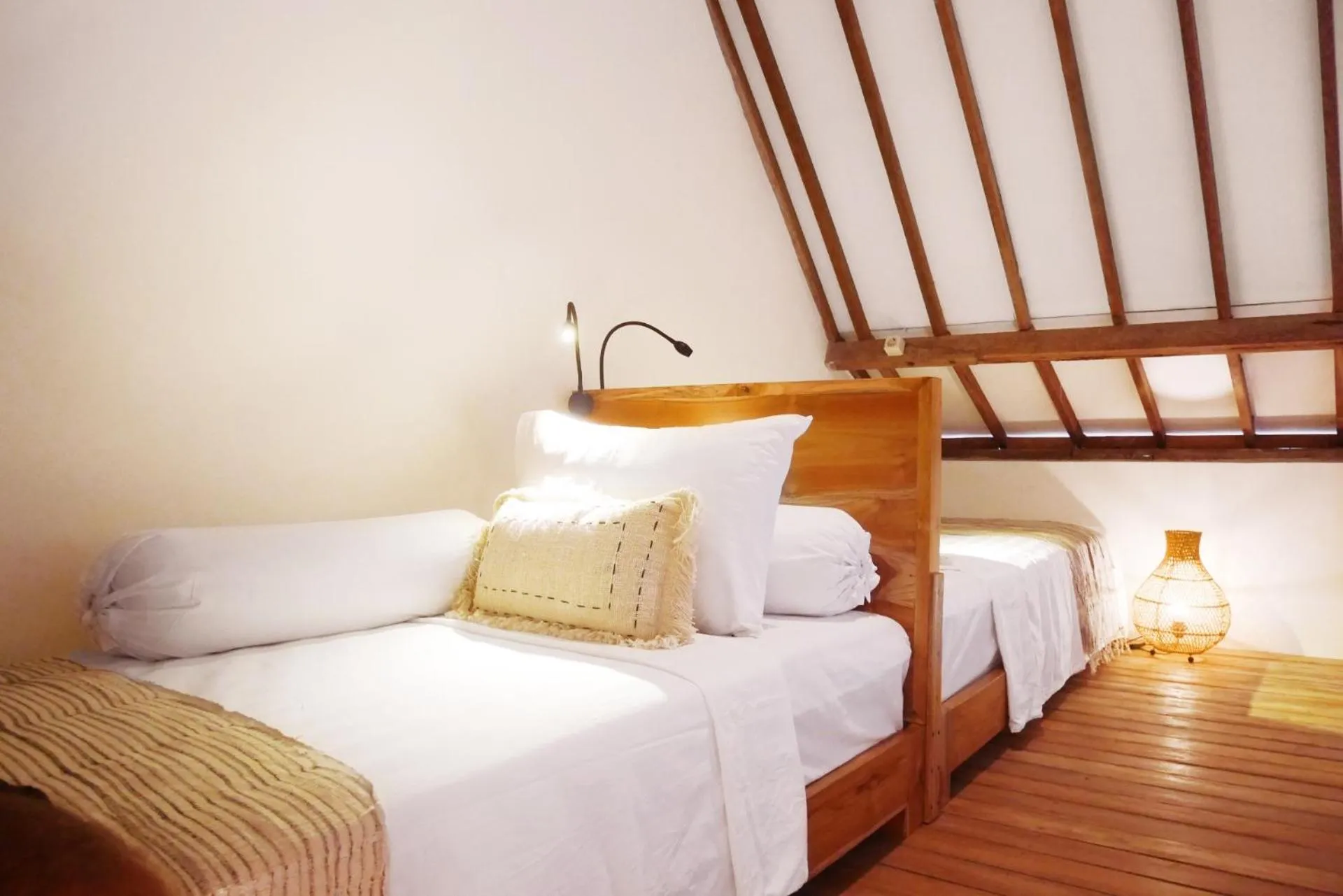 Bed in Amar Boutique Hotel